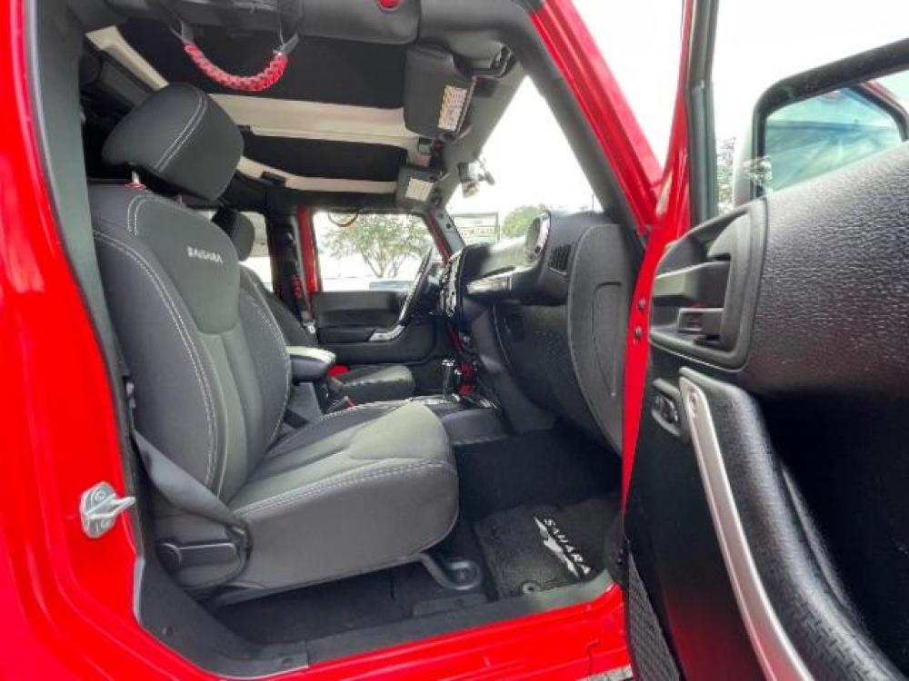 2018 Red Jeep Wrangler JK Unlimited Sahara 4WD (1C4BJWEG0JL) with an 3.6L V6 DOHC 24V FFV engine, 6-Speed Automatic transmission, located at 12182 Garland Rd, Dallas, TX, 75218, (214) 521-2040, 0.000000, 0.000000 - Photo #8