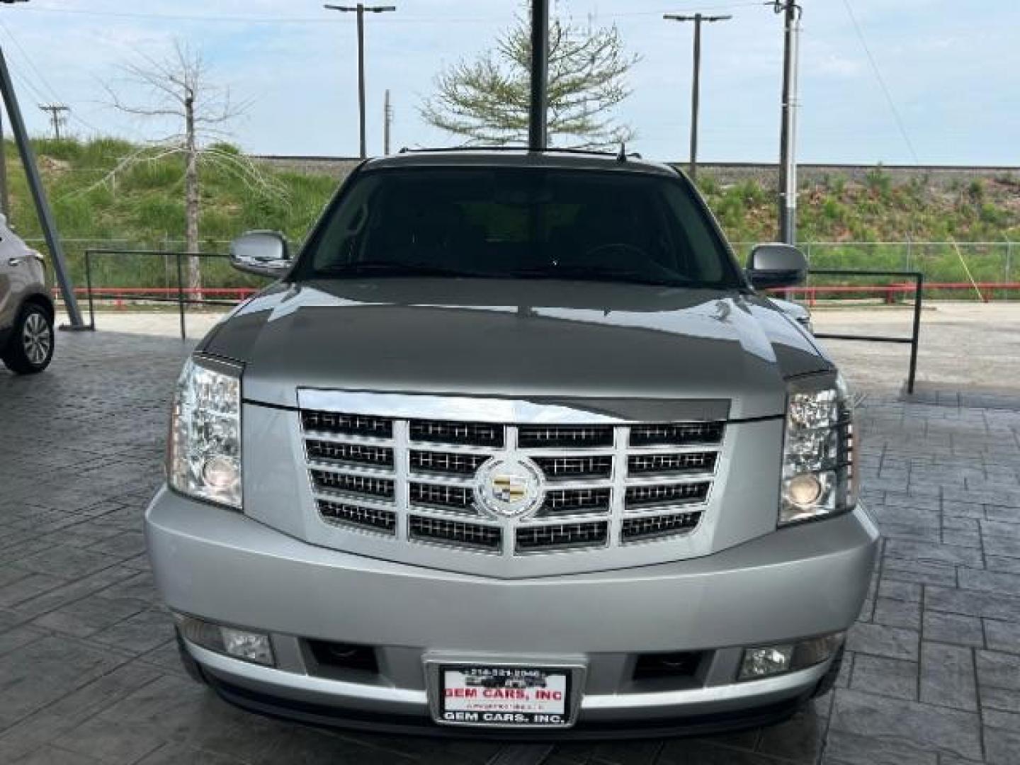 2012 Radiant Silver Metallic /Cashmere Leather Interior Cadillac Escalade AWD Luxury (1GYS4BEF0CR) with an 6.2L V8 OHV 16V FFV engine, 6-Speed Automatic transmission, located at 12182 Garland Rd, Dallas, TX, 75218, (214) 521-2040, 0.000000, 0.000000 - Photo#1