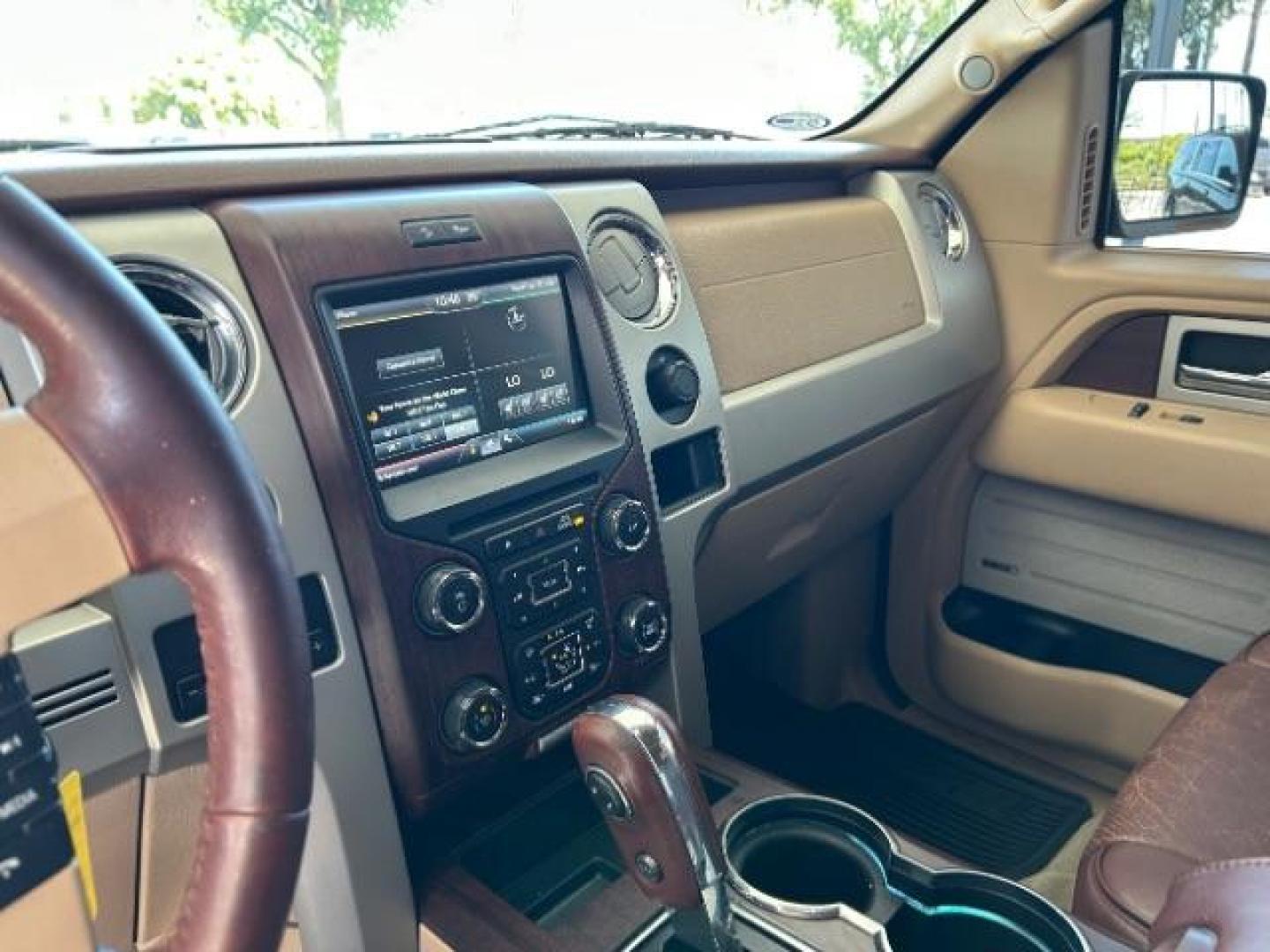 2014 BLACK /Pale Adobe Ford F-150 King Ranch SuperCrew 6.5-ft. Bed 4WD (1FTFW1ET8EK) with an 3.5L V6 TURBO engine, 6-Speed Automatic transmission, located at 12182 Garland Rd, Dallas, TX, 75218, (214) 521-2040, 0.000000, 0.000000 - Photo#14