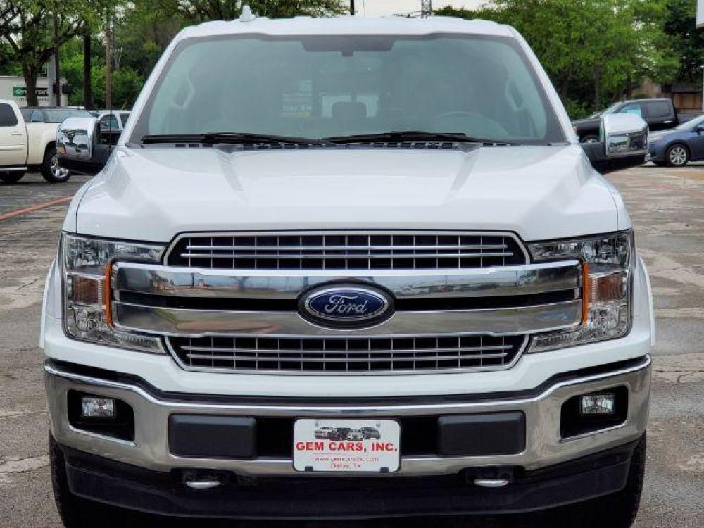 2018 White Platinum Metallic Tri-Coat Ford F-150 Lariat SuperCrew 5.5-ft. Bed 4WD (1FTFW1EG7JK) with an 3.5 V6 engine, 6-Speed Automatic transmission, located at 12182 Garland Rd, Dallas, TX, 75218, (214) 521-2040, 0.000000, 0.000000 - Photo #1