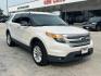 2014 White /Charcoal Black Ford Explorer XLT 4WD (1FM5K8D85EG) with an 3.5L V6 DOHC 24V engine, 6-Speed Automatic transmission, located at 12182 Garland Rd, Dallas, TX, 75218, (214) 521-2040, 0.000000, 0.000000 - Photo#0