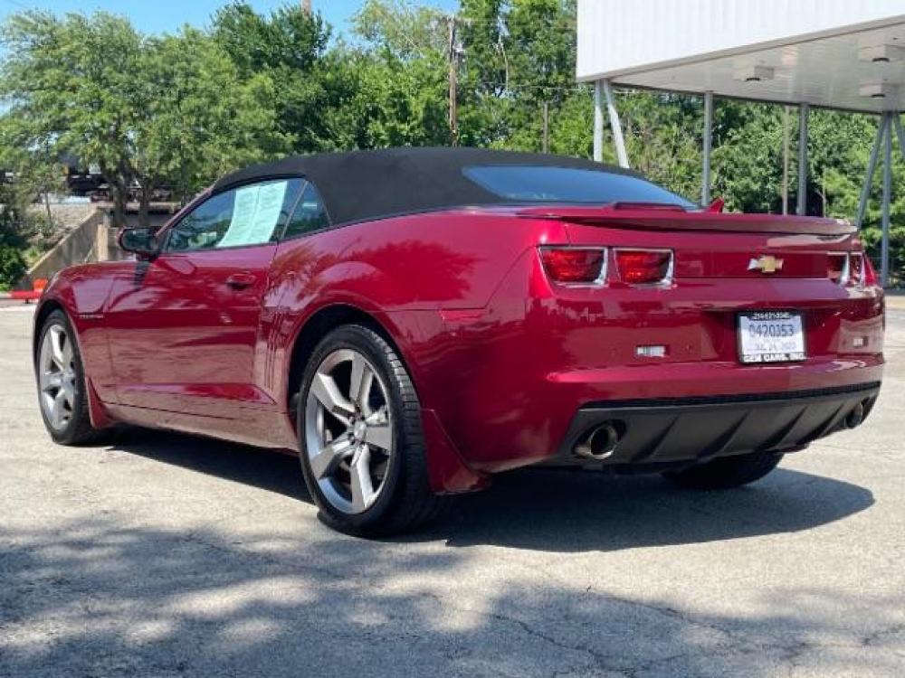 2011 Victory Red Chevrolet Camaro Convertible 2LT (2G1FG3DDXB9) with an 3.6L V6 DOHC 24V engine, 6-Speed Manual transmission, located at 12182 Garland Rd, Dallas, TX, 75218, (214) 521-2040, 0.000000, 0.000000 - Photo #2