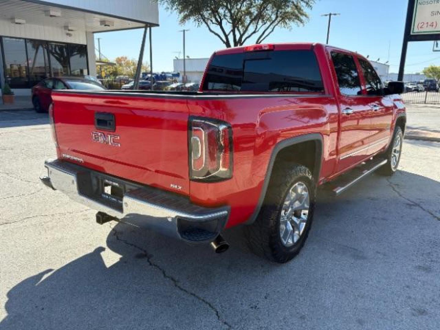 2016 Cardinal Red /Tan Leather Trimmed GMC Sierra 1500 SLT Crew Cab Short B (3GTU2NEC0GG) with an 5.3L V8 OHV 16V engine, 6-Speed Automatic transmission, located at 12182 Garland Rd, Dallas, TX, 75218, (214) 521-2040, 0.000000, 0.000000 - Photo#6