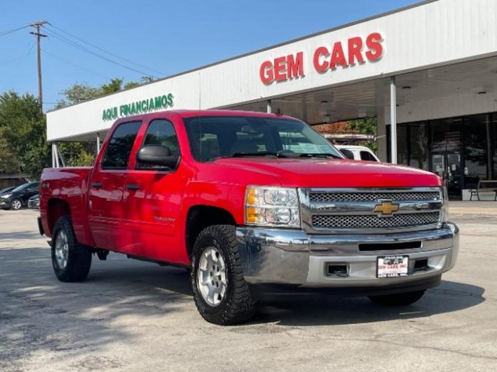 2013 Victory Red Chevrolet Silverado 1500 LT Crew Cab 4WD (3GCPKSE72DG) with an 5.3L V8 OHV 16V FFV engine, located at 12182 Garland Rd, Dallas, TX, 75218, (214) 521-2040, 0.000000, 0.000000 - Photo #1