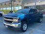 2016 Deep Ocean Blue Meta Chevrolet Silverado 1500 LT Crew Cab 2WD (3GCPCREC8GG) with an 5.3L V8 OHV 16V engine, 6-Speed Automatic transmission, located at 12182 Garland Rd, Dallas, TX, 75218, (214) 521-2040, 0.000000, 0.000000 - Photo#2