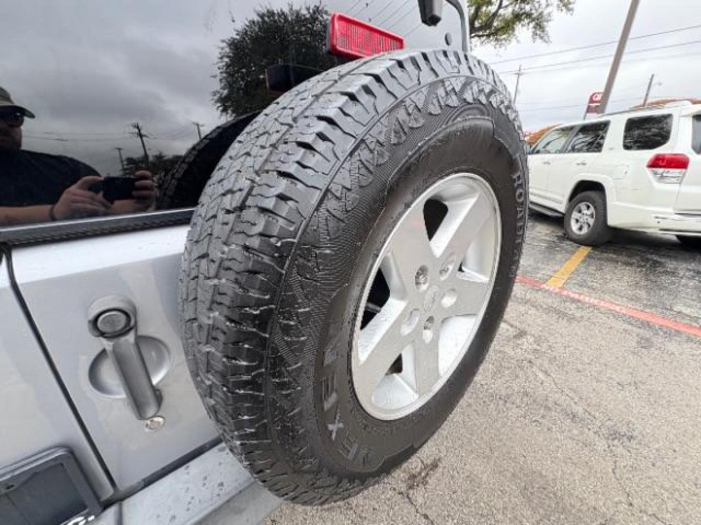 2015 Billet Silver Metall /Black, cloth Jeep Wrangler Unlimited Sport 4WD (1C4BJWDG7FL) with an 3.6L V6 DOHC 24V FFV engine, 5-Speed Automatic transmission, located at 12182 Garland Rd, Dallas, TX, 75218, (214) 521-2040, 0.000000, 0.000000 - Photo#10
