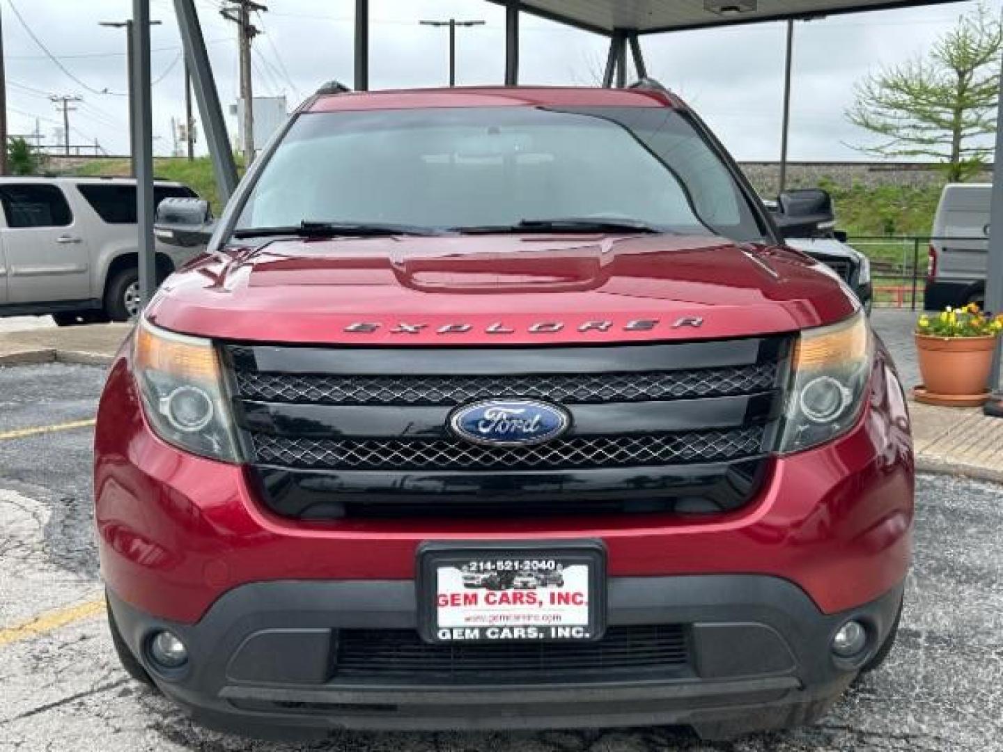 2014 Ruby Red Met Tinted Ford Explorer Sport 4WD (1FM5K8GT0EG) with an 3.5L V6 DOHC 24V engine, 6-Speed Automatic transmission, located at 12182 Garland Rd, Dallas, TX, 75218, (214) 521-2040, 0.000000, 0.000000 - Photo#1