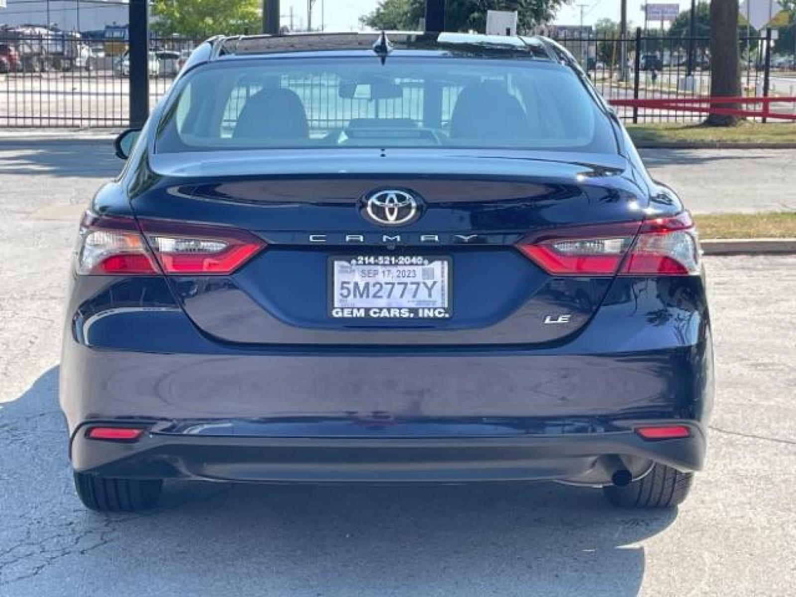 2021 Galactic Aqua Mica Toyota Camry LE (4T1C11AK0MU) with an 2.5L L4 DOHC 16V engine, 8-Speed Automatic transmission, located at 12182 Garland Rd, Dallas, TX, 75218, (214) 521-2040, 0.000000, 0.000000 - Photo #7