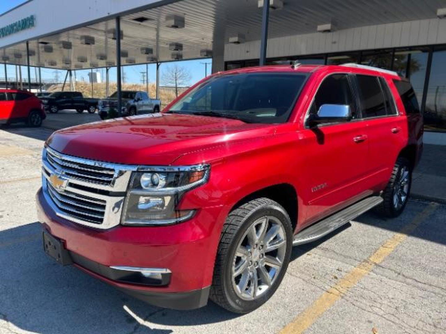 2015 Red Chevrolet Tahoe LTZ 2WD (1GNSCCKC7FR) with an 5.3L V8 OHV 16V engine, 6-Speed Automatic transmission, located at 12182 Garland Rd, Dallas, TX, 75218, (214) 521-2040, 0.000000, 0.000000 - Photo#2
