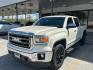 2014 Summit White /Cocoa/Dune GMC Sierra 1500 SLT Crew Cab 2WD (3GTP1VECXEG) with an 5.3L V8 OHV 16V engine, 6-Speed Automatic transmission, located at 12182 Garland Rd, Dallas, TX, 75218, (214) 521-2040, 0.000000, 0.000000 - Photo#2
