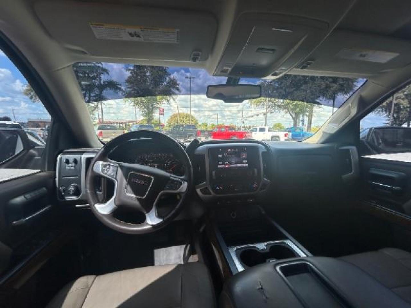 2014 Summit White /Cocoa/Dune GMC Sierra 1500 SLT Crew Cab 2WD (3GTP1VECXEG) with an 5.3L V8 OHV 16V engine, 6-Speed Automatic transmission, located at 12182 Garland Rd, Dallas, TX, 75218, (214) 521-2040, 0.000000, 0.000000 - Photo#11