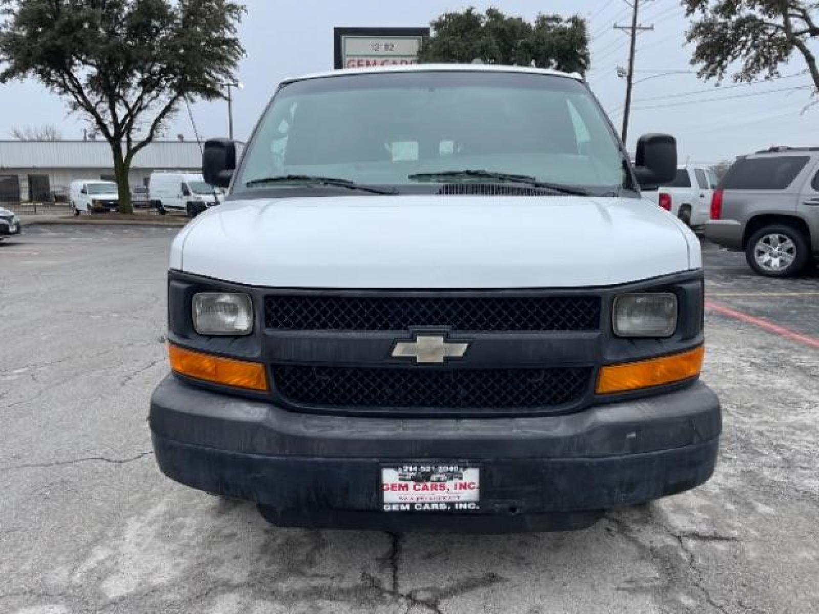 2012 Summit White Chevrolet Express 2500 Cargo (1GCWGFCB5C1) with an 6.0L V8 OHV 16V CNG engine, 6-Speed Automatic transmission, located at 12182 Garland Rd, Dallas, TX, 75218, (214) 521-2040, 0.000000, 0.000000 - Photo #4