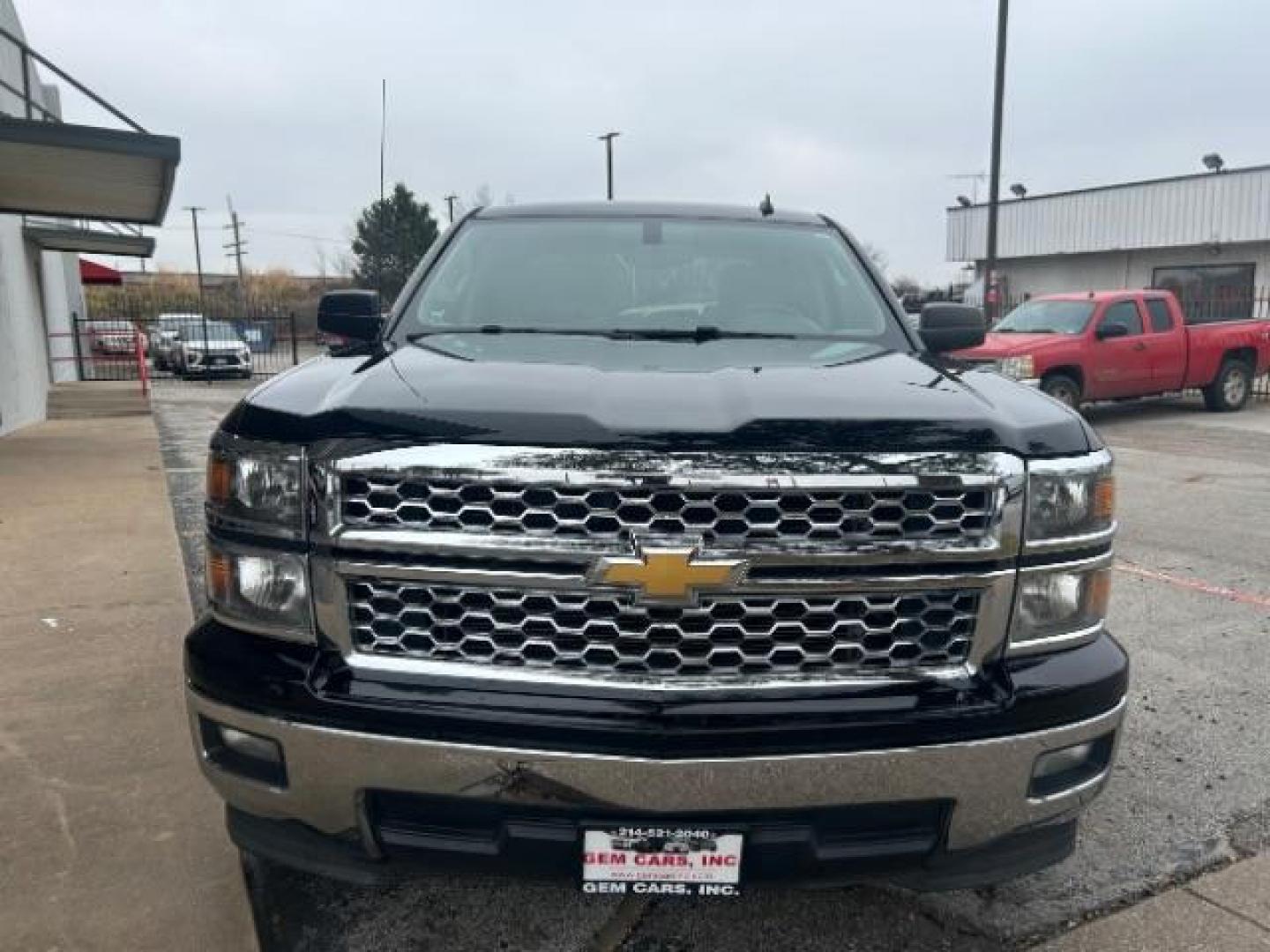 2014 Black /Jet Black Chevrolet Silverado 1500 1LT Crew Cab 2WD (3GCPCREC1EG) with an 5.3L V8 OHV 16V engine, 6-Speed Automatic transmission, located at 12182 Garland Rd, Dallas, TX, 75218, (214) 521-2040, 0.000000, 0.000000 - Photo#1
