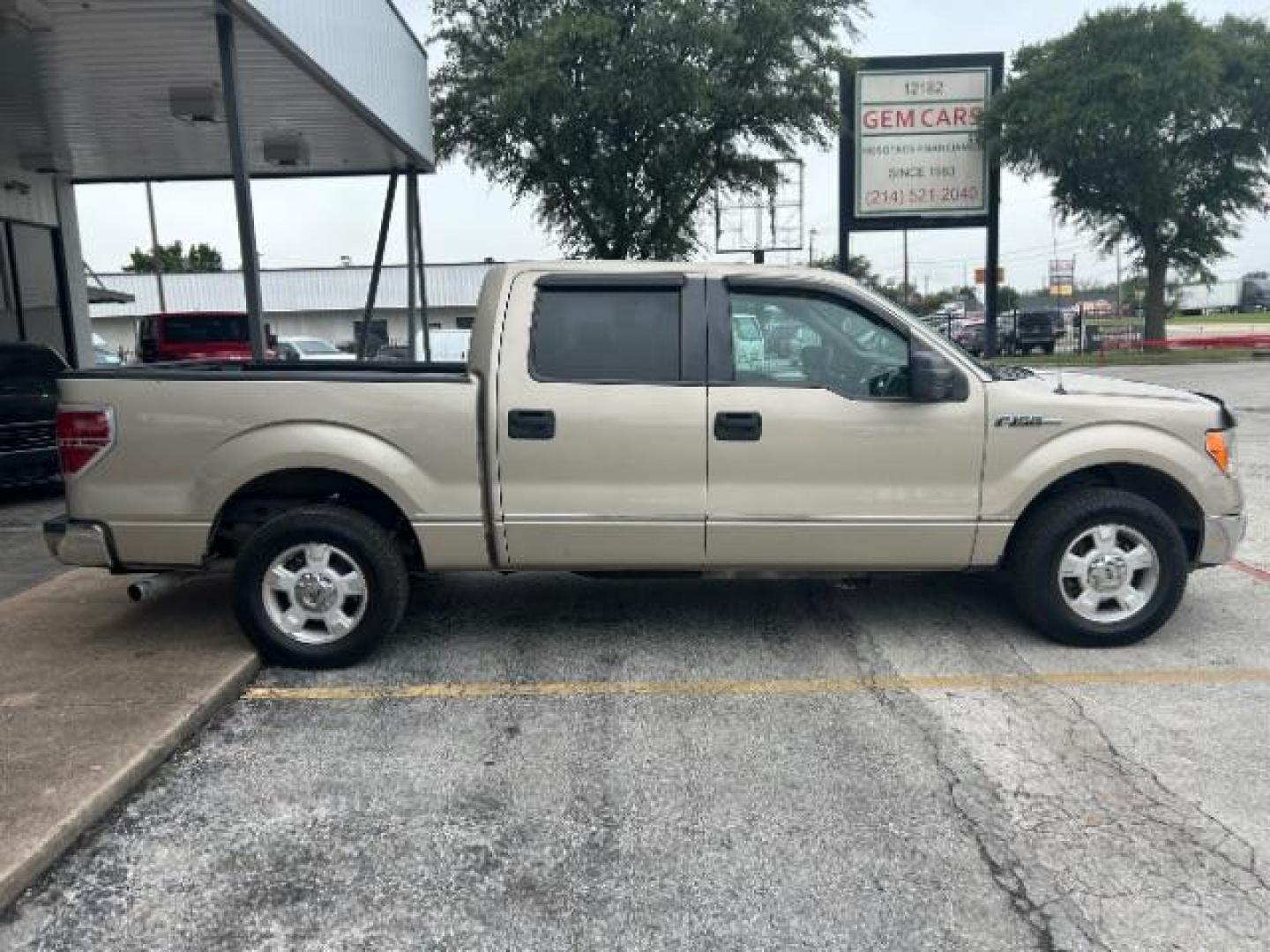 2009 Pueblo Gold Metallic /EBONY ACTIVEX SEAT MATERIAL Ford F-150 XLT SuperCrew 5.5-ft (1FTRW12879F) with an 4.6L V8 engine, Automatic transmission, located at 12182 Garland Rd, Dallas, TX, 75218, (214) 521-2040, 0.000000, 0.000000 - Photo#7