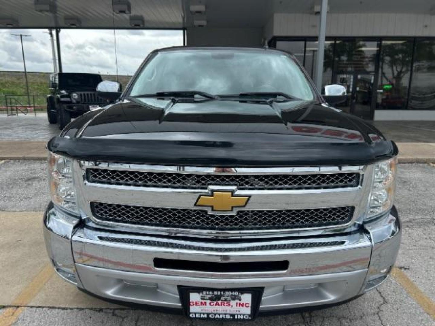 2012 Black Chevrolet Silverado 1500 LT Crew Cab 2WD (3GCPCSE07CG) with an 5.3L V8 OHV 16V FFV engine, 6-Speed Automatic transmission, located at 12182 Garland Rd, Dallas, TX, 75218, (214) 521-2040, 0.000000, 0.000000 - Photo#1