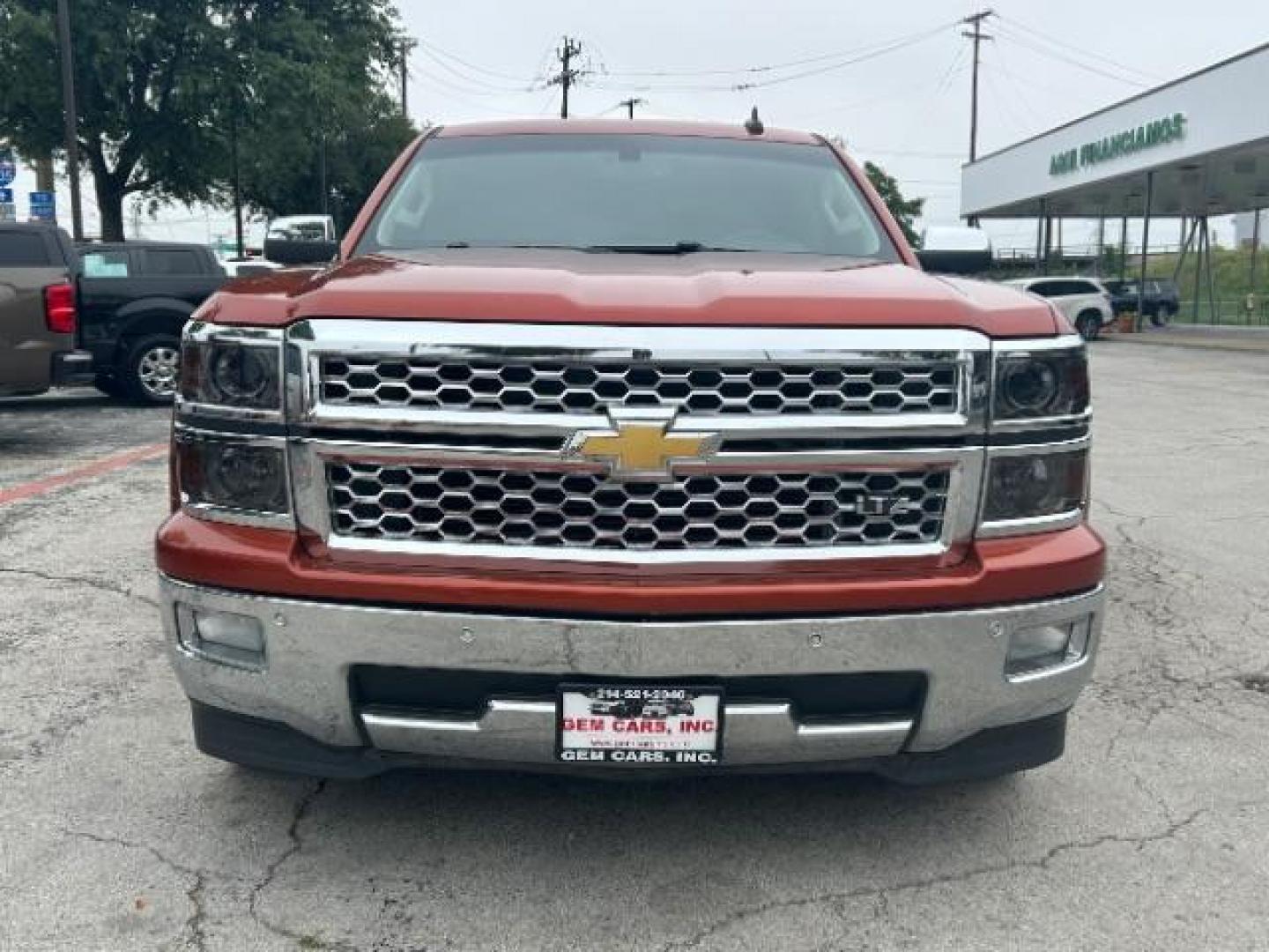 2015 Orange /Cocoa/Dune, leather Chevrolet Silverado 1500 LTZ Crew Cab 2WD (3GCPCSEC9FG) with an 5.3L V8 OHV 16V engine, 6-Speed Automatic transmission, located at 12182 Garland Rd, Dallas, TX, 75218, (214) 521-2040, 0.000000, 0.000000 - Photo#1