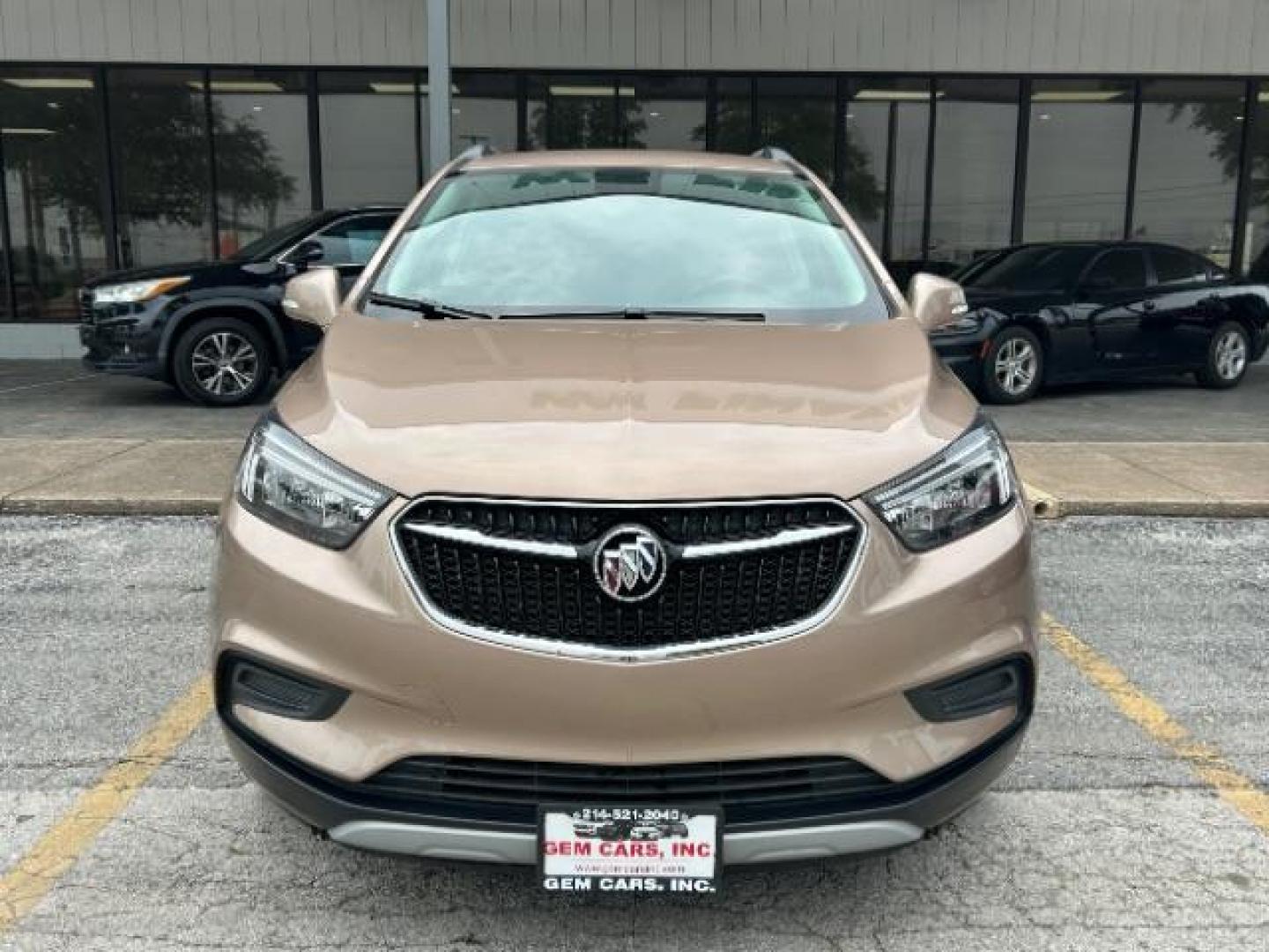 2019 Coppertino Metallic/Black Carbon Metallic /Ebony, leatherette/cloth Buick Encore Preferred FWD (KL4CJASBXKB) with an 1.4L L4 DOHC 16V TURBO engine, 6-Speed Automatic transmission, located at 12182 Garland Rd, Dallas, TX, 75218, (214) 521-2040, 0.000000, 0.000000 - Photo#1