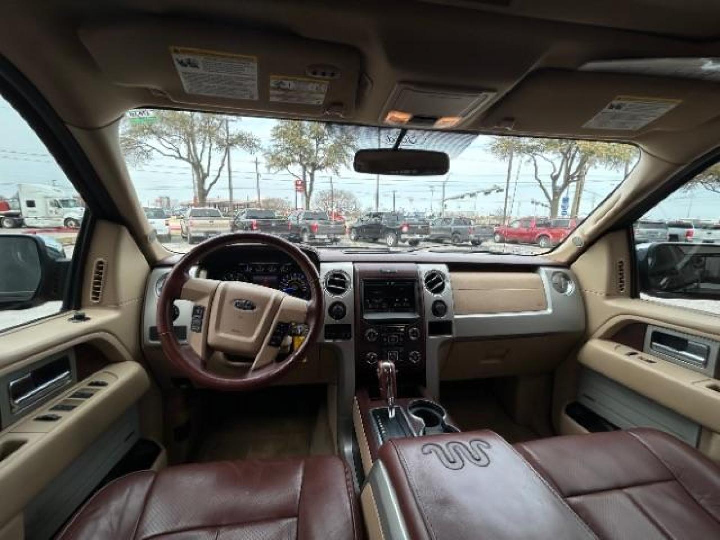 2014 Kodiak Brown Metalli /Pale Adobe Ford F-150 King Ranch SuperCrew (1FTFW1CT4EK) with an 3.5L V6 TURBO engine, 6-Speed Automatic transmission, located at 12182 Garland Rd, Dallas, TX, 75218, (214) 521-2040, 0.000000, 0.000000 - Photo#12