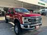 2021 RED /LEATHER FORD F250 LARIAT SUPER DUTY 4W (1FT7W2BT3ME) with an 6.7L 8 Cyl Turbo engine, 10-speed automatic transmission, located at 12182 Garland Rd, Dallas, TX, 75218, (214) 521-2040, 0.000000, 0.000000 - Photo#0