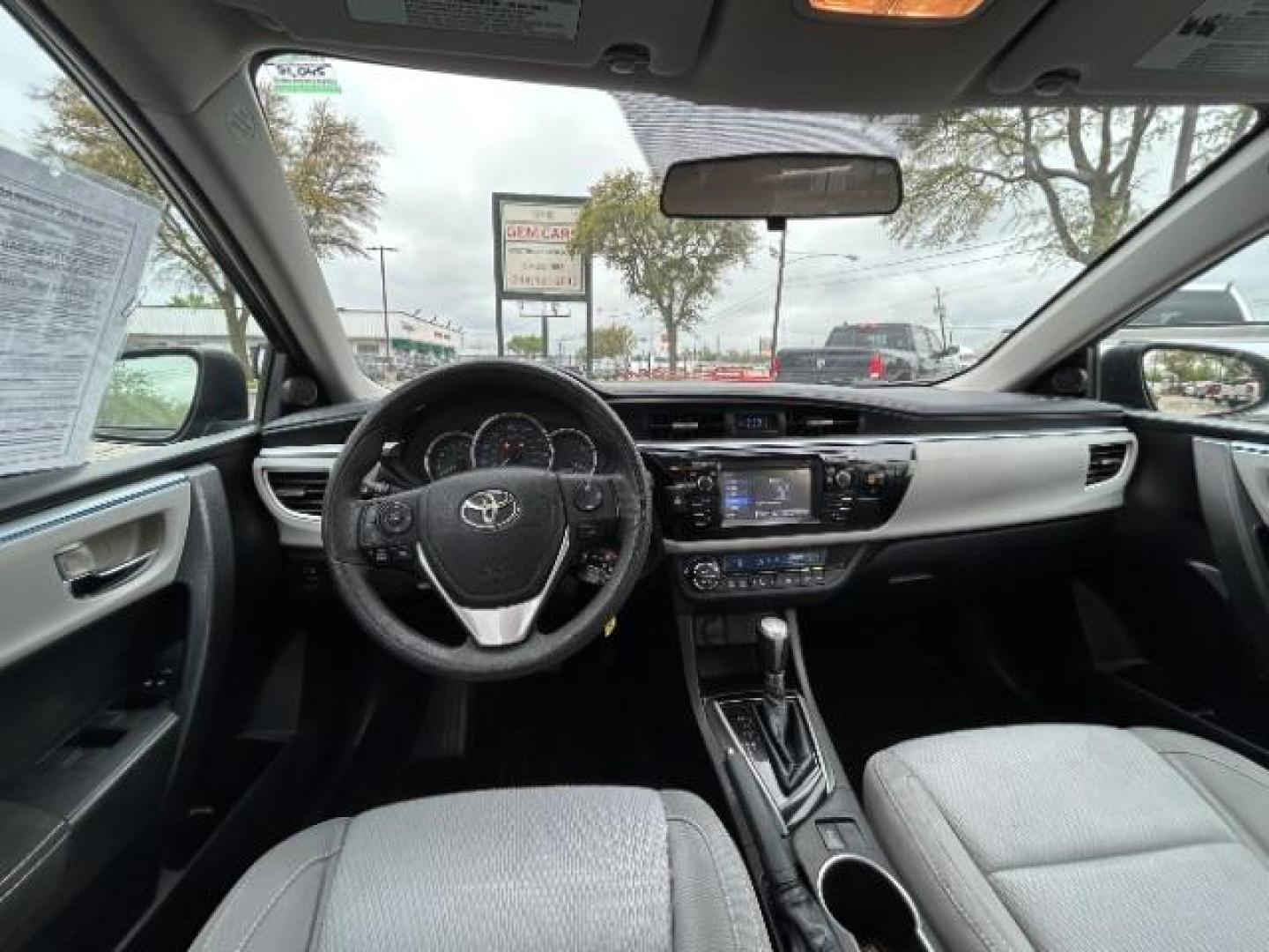 2016 Black Sand Pearl /Steel Gray Toyota Corolla LE (5YFBURHE5GP) with an 1.8L I-4 DOHC engine, Automatic transmission, located at 12182 Garland Rd, Dallas, TX, 75218, (214) 521-2040, 0.000000, 0.000000 - Photo#11