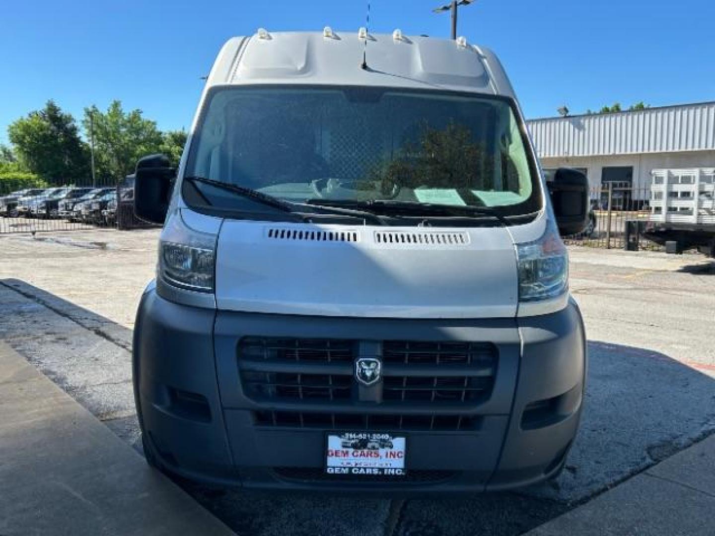 2018 Bright Silver Metallic Clearcoat Ram ProMaster 2500 Cargo Van High Roof 136 WB (3C6TRVCG5JE) with an Pentastar 3.6L V-6 DOHC engine, located at 12182 Garland Rd, Dallas, TX, 75218, (214) 521-2040, 0.000000, 0.000000 - Photo#1