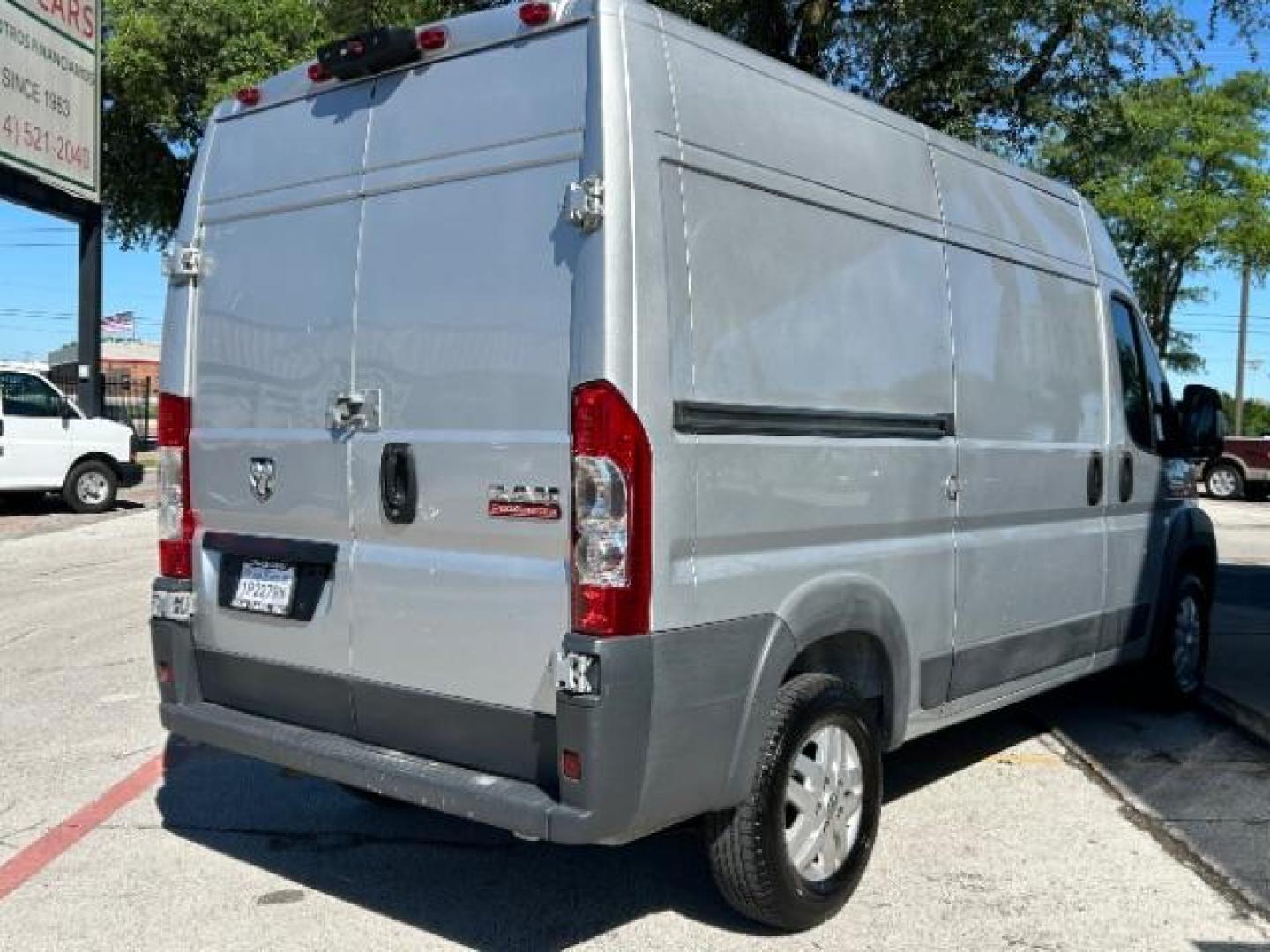 2018 Bright Silver Metallic Clearcoat Ram ProMaster 2500 Cargo Van High Roof 136 WB (3C6TRVCG5JE) with an Pentastar 3.6L V-6 DOHC engine, located at 12182 Garland Rd, Dallas, TX, 75218, (214) 521-2040, 0.000000, 0.000000 - Photo#6