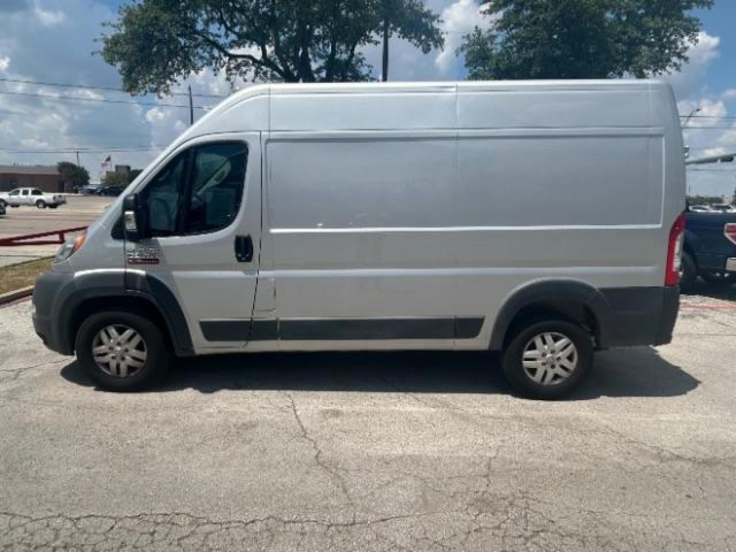 2018 Bright Silver Metallic Clearcoat /Black Ram ProMaster 2500 Cargo Van High Roof 136 WB (3C6TRVCG5JE) with an Pentastar 3.6L V-6 DOHC engine, Automatic transmission, located at 12182 Garland Rd, Dallas, TX, 75218, (214) 521-2040, 0.000000, 0.000000 - Photo#3