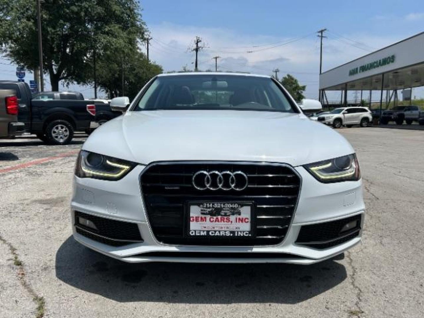 2015 Ibis White /Black Leather Seats Audi A4 2.0T Premium (WAUBFAFLXFN) with an 2L I-4 gasoline direct injection engine, Automatic transmission, located at 12182 Garland Rd, Dallas, TX, 75218, (214) 521-2040, 0.000000, 0.000000 - Photo#19