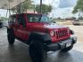 2015 Firecracker Red Clear Coat Jeep Wrangler Unlimited Sport 4WD (1C4HJWDG1FL) with an 3.6L V6 DOHC 24V FFV engine, located at 12182 Garland Rd, Dallas, TX, 75218, (214) 521-2040, 0.000000, 0.000000 - Photo#0