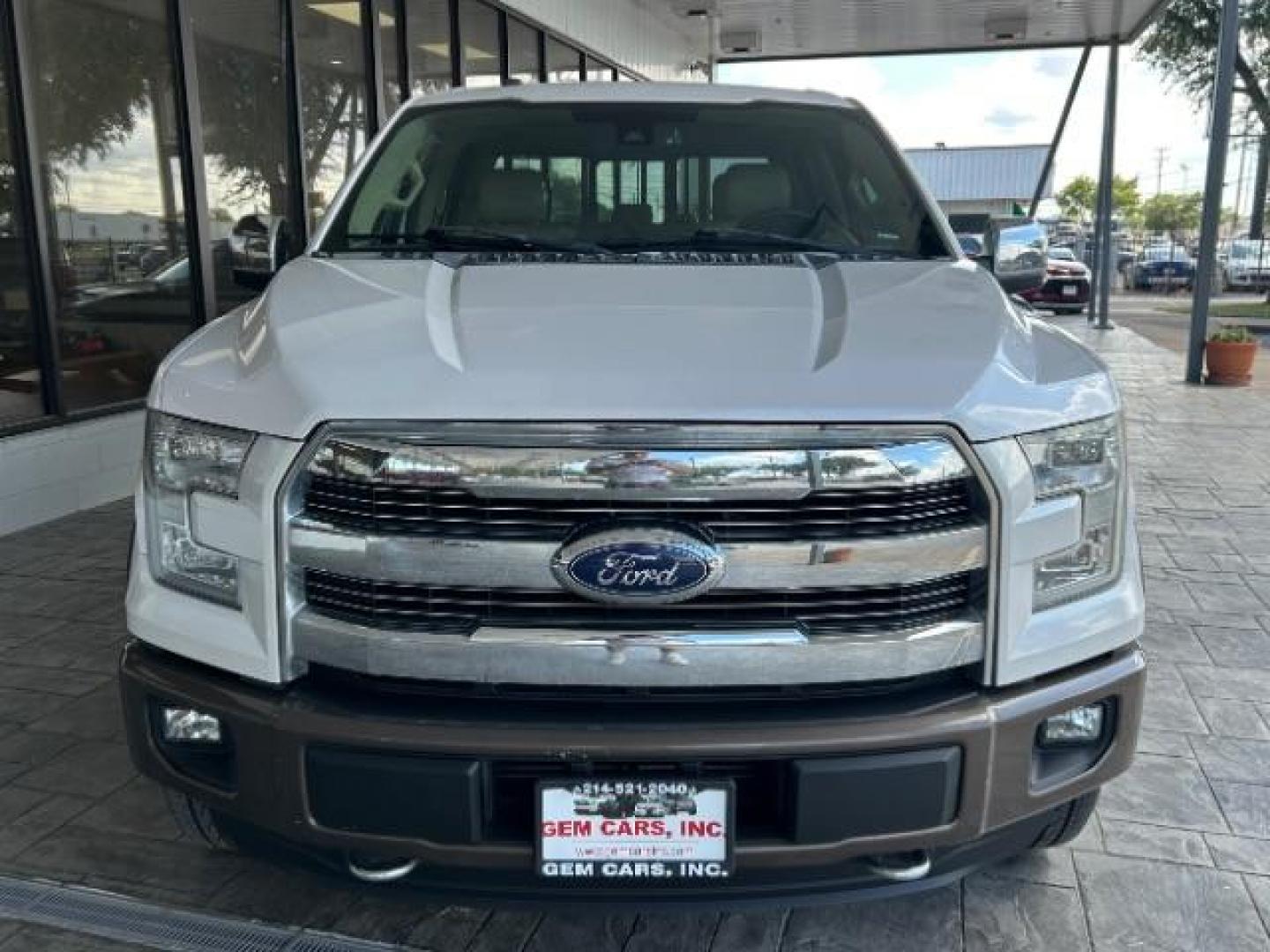 2016 White Platinum Metallic Tri-Coat /Medium Light Camel Ford F-150 LARIAT (1FTEW1EG2GK) with an EcoBoost 3.5L V-6 gasoline direct injection engine, Automatic transmission, located at 12182 Garland Rd, Dallas, TX, 75218, (214) 521-2040, 0.000000, 0.000000 - Photo#1