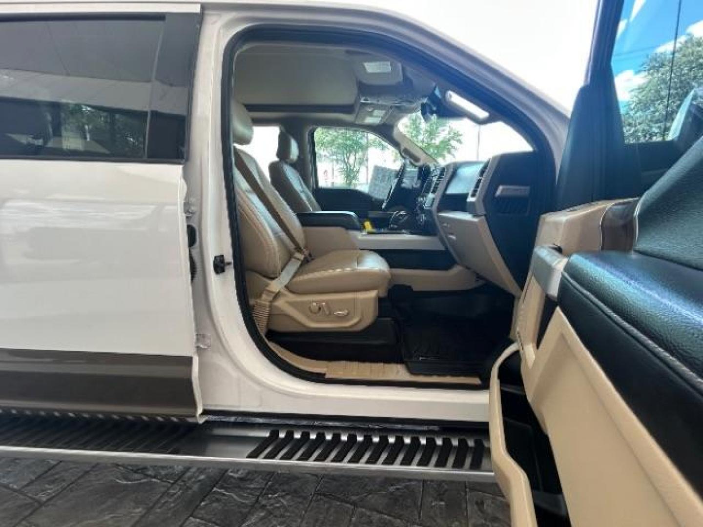 2016 White Platinum Metallic Tri-Coat /Medium Light Camel Ford F-150 LARIAT (1FTEW1EG2GK) with an EcoBoost 3.5L V-6 gasoline direct injection engine, Automatic transmission, located at 12182 Garland Rd, Dallas, TX, 75218, (214) 521-2040, 0.000000, 0.000000 - Photo#8