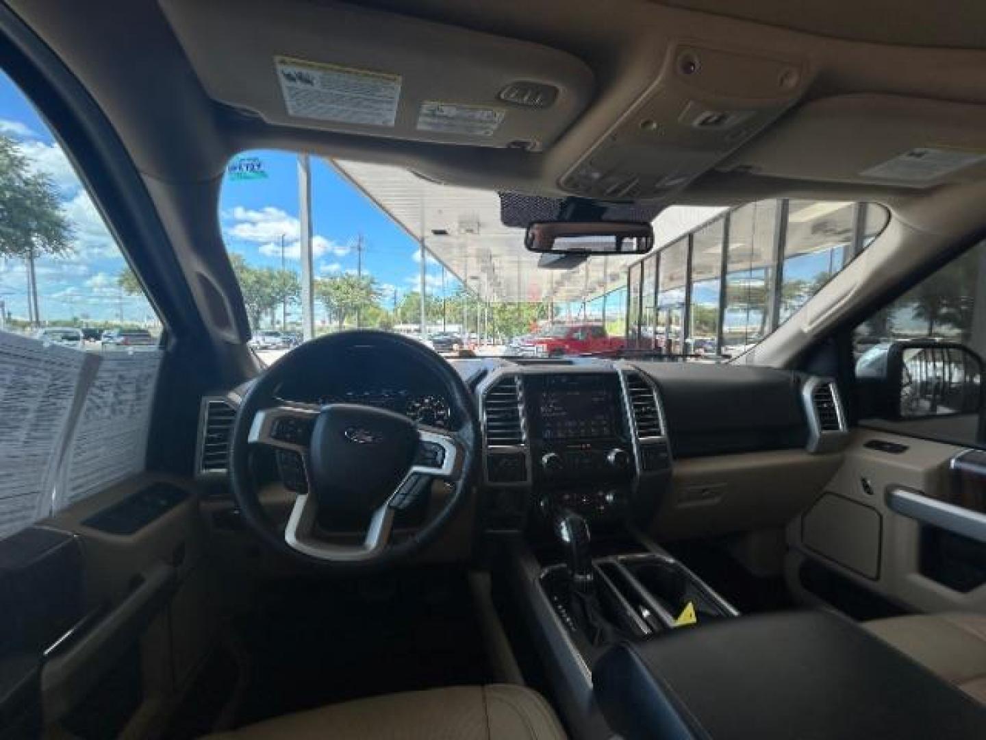 2016 White Platinum Metallic Tri-Coat /Medium Light Camel Ford F-150 LARIAT (1FTEW1EG2GK) with an EcoBoost 3.5L V-6 gasoline direct injection engine, Automatic transmission, located at 12182 Garland Rd, Dallas, TX, 75218, (214) 521-2040, 0.000000, 0.000000 - Photo#11