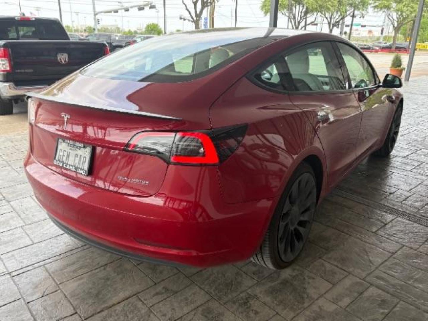 2022 Red Multi-Coat Tesla Model 3 Performance Dual Motor All-Wheel Drive (5YJ3E1EC1NF) , located at 12182 Garland Rd, Dallas, TX, 75218, (214) 521-2040, 0.000000, 0.000000 - Photo#6
