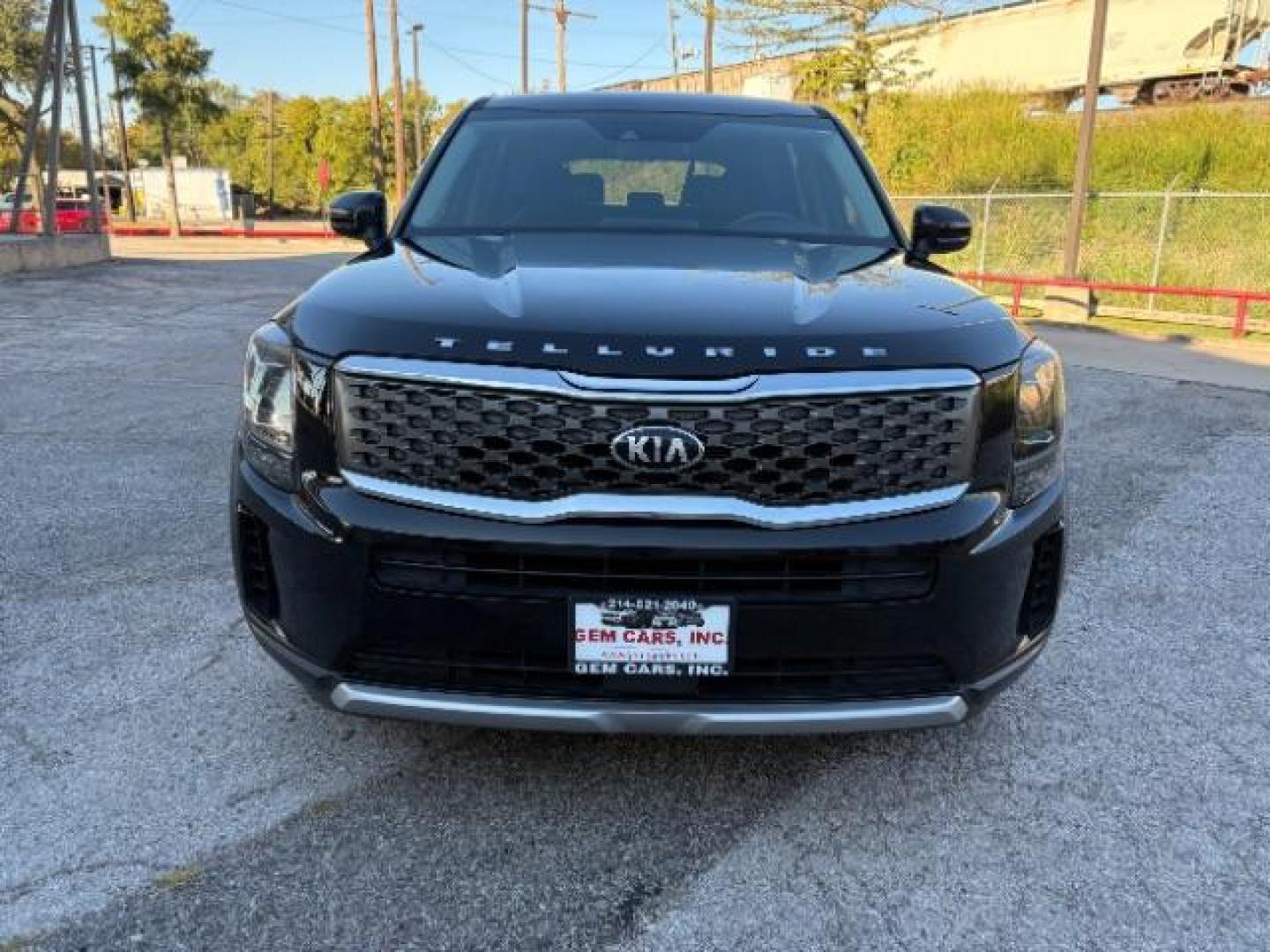 2020 Ebony Black Kia Telluride LX (5XYP24HC6LG) with an 3.8L V6 DOHC 24V engine, 8-Speed Automatic transmission, located at 12182 Garland Rd, Dallas, TX, 75218, (214) 521-2040, 0.000000, 0.000000 - Photo#1