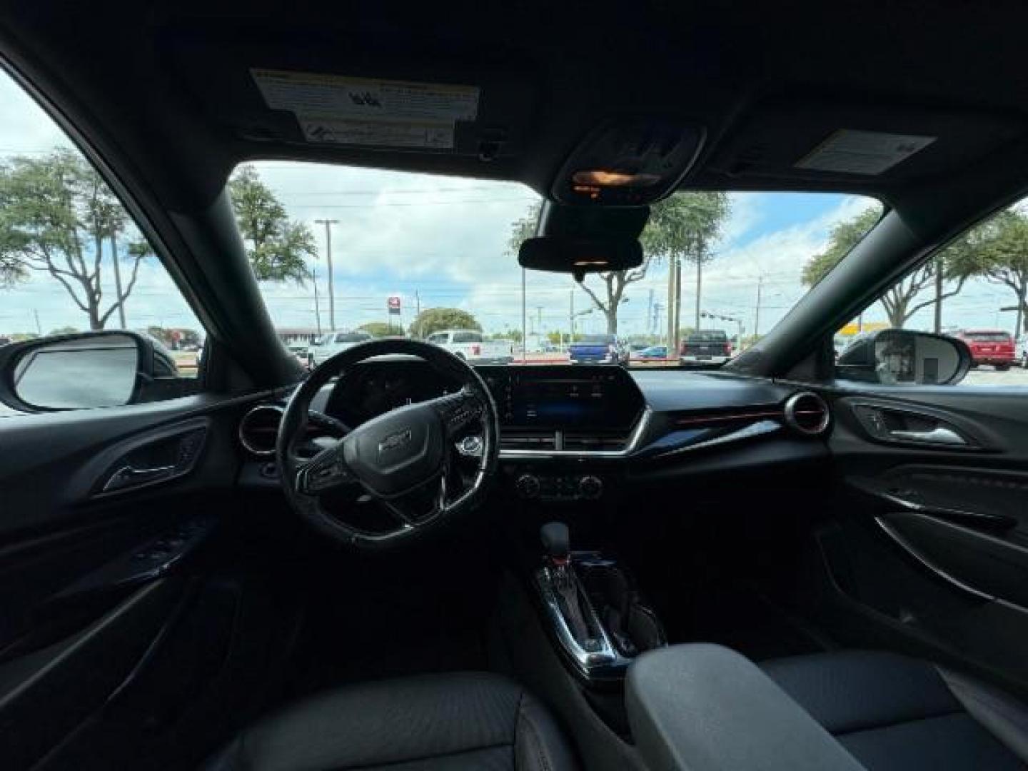 2024 Cacti Green /Jet Black w/Red Accents Chevrolet Trax FWD 2RS (KL77LJE28RC) with an Ecotec 1.2L I-3 gasoline direct injection engine, TRANSMISSION, 6-SPD AUTOMATIC transmission, located at 12182 Garland Rd, Dallas, TX, 75218, (214) 521-2040, 0.000000, 0.000000 - Photo#12