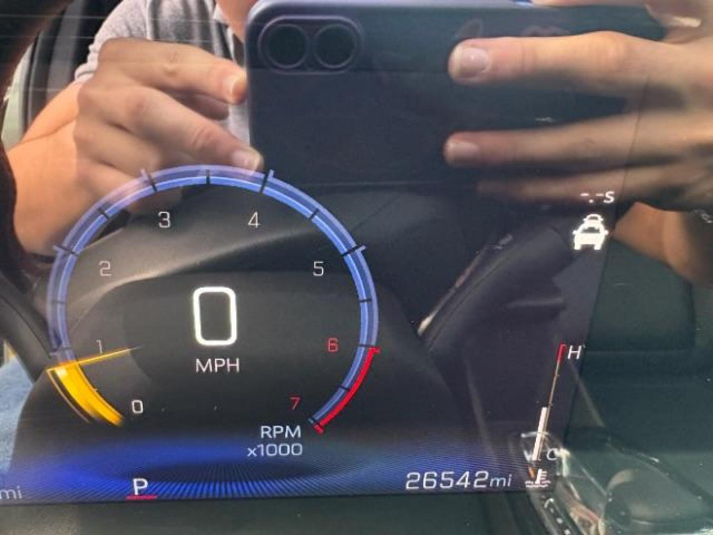 2024 Cacti Green /Jet Black w/Red Accents Chevrolet Trax FWD 2RS (KL77LJE28RC) with an Ecotec 1.2L I-3 gasoline direct injection engine, TRANSMISSION, 6-SPD AUTOMATIC transmission, located at 12182 Garland Rd, Dallas, TX, 75218, (214) 521-2040, 0.000000, 0.000000 - Photo#14