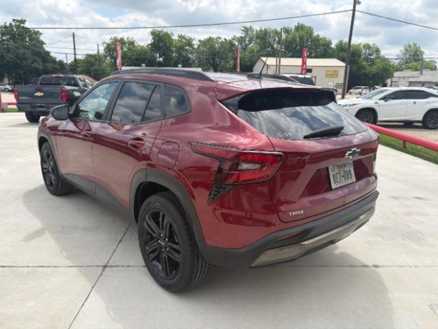 2024 Crimson Metallic /Jet Black w/Artemis Chevrolet Trax FWD ACTIV (KL77LKE27RC) with an 1.2L I-3 gasoline di engine, 6-Speed Automatic transmission, located at 12182 Garland Rd, Dallas, TX, 75218, (214) 521-2040, 0.000000, 0.000000 - Photo#2