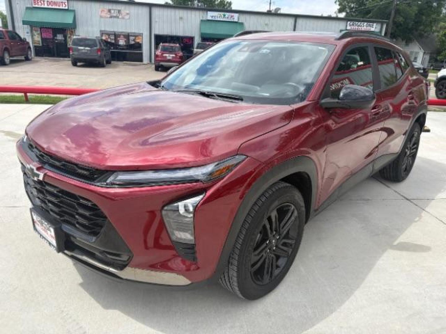 2024 Crimson Metallic /Jet Black w/Artemis Chevrolet Trax FWD ACTIV (KL77LKE27RC) with an 1.2L I-3 gasoline di engine, 6-Speed Automatic transmission, located at 12182 Garland Rd, Dallas, TX, 75218, (214) 521-2040, 0.000000, 0.000000 - Photo#4