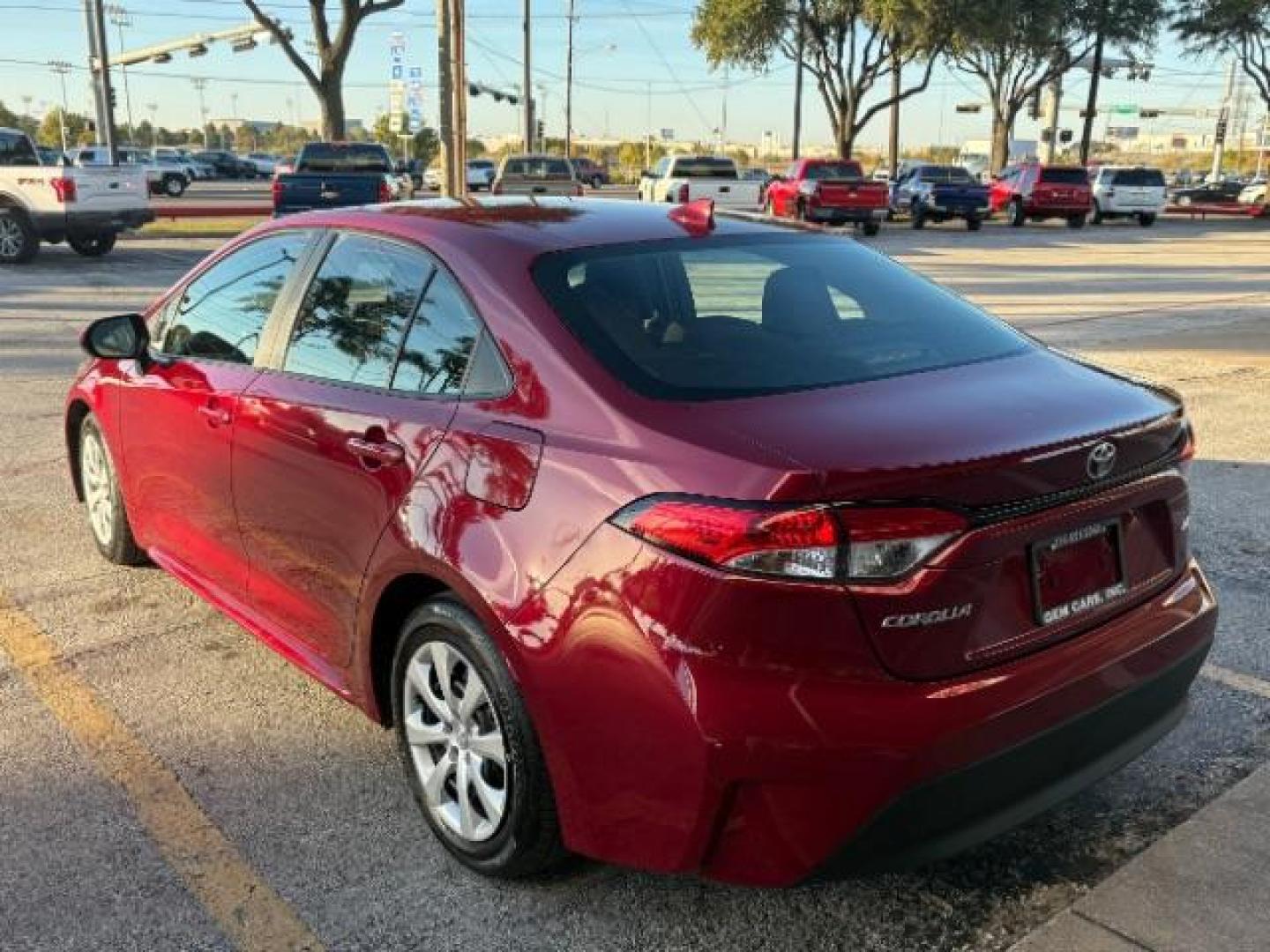 2024 Ruby Flare Pearl Toyota Corolla LE (5YFB4MDE8RP) with an Dynamic Force 2L I-4 port/direct injection engine, located at 12182 Garland Rd, Dallas, TX, 75218, (214) 521-2040, 0.000000, 0.000000 - Photo#4
