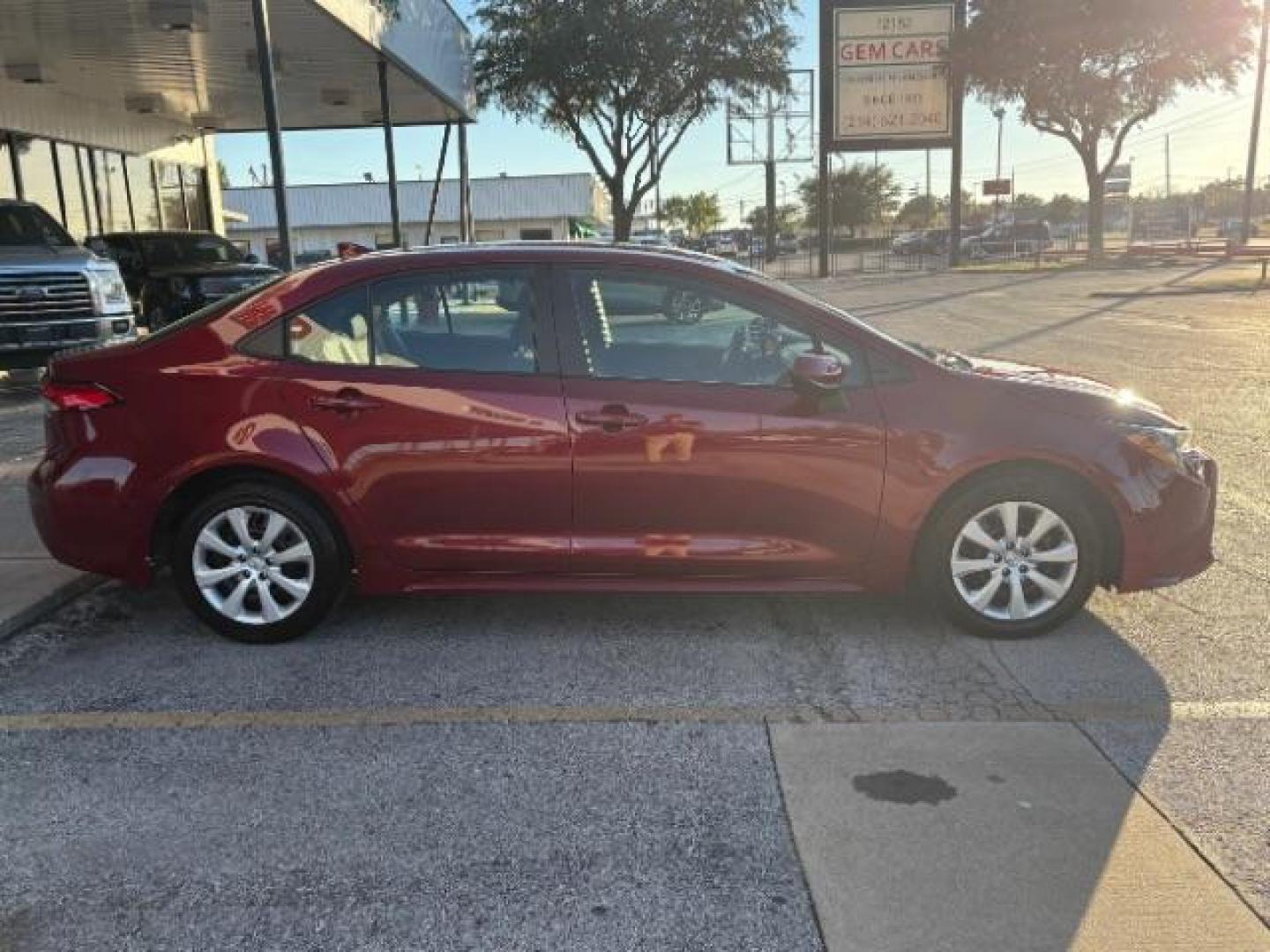 2024 Ruby Flare Pearl Toyota Corolla LE (5YFB4MDE8RP) with an Dynamic Force 2L I-4 port/direct injection engine, located at 12182 Garland Rd, Dallas, TX, 75218, (214) 521-2040, 0.000000, 0.000000 - Photo#8