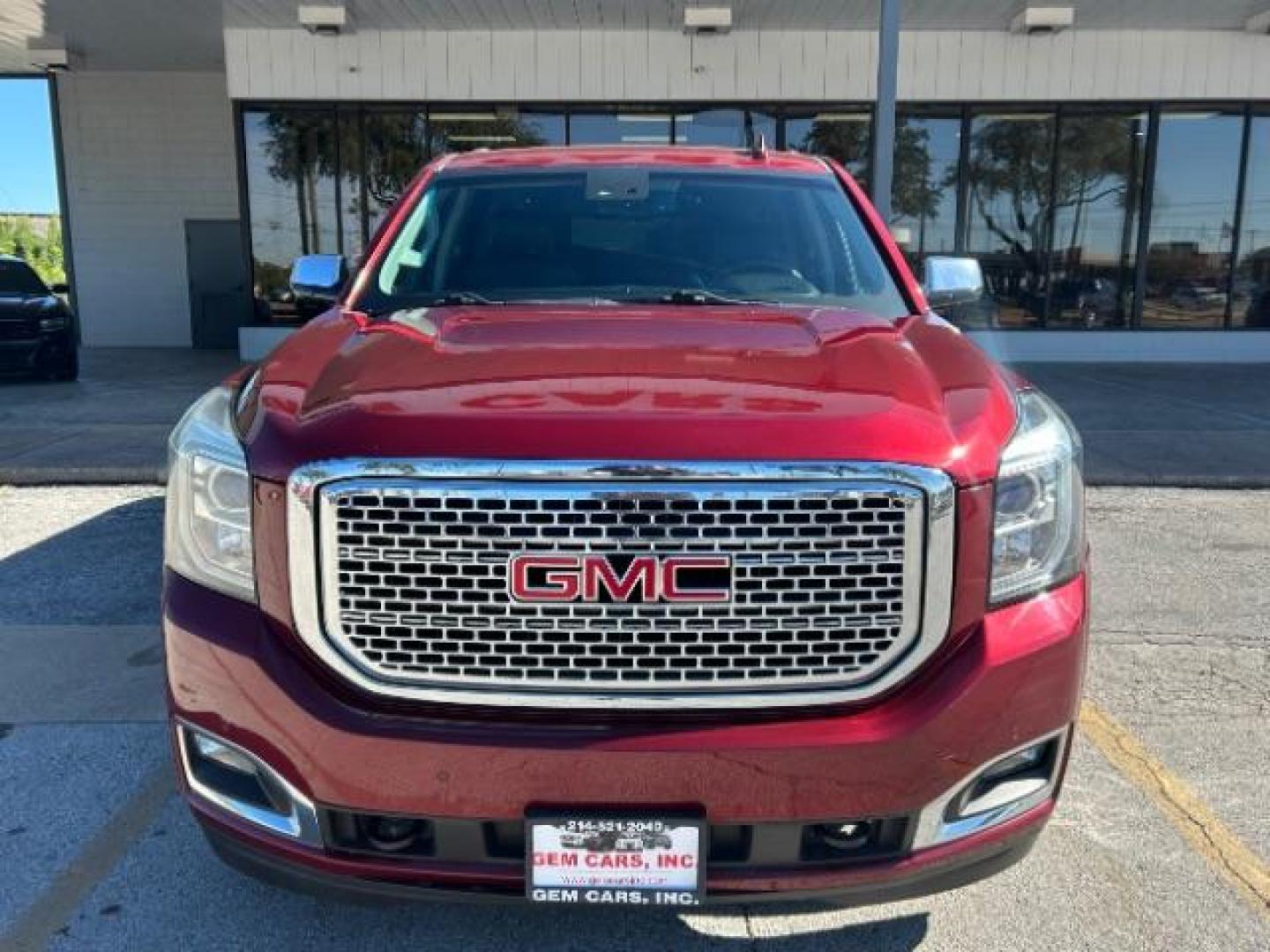 2017 Black Cherry Metallic /Jet Black GMC Yukon XL SLT (1GKS2GKC5HR) with an EcoTec3 5.3L V-8 gasoline direct injection engine, Automatic transmission, located at 12182 Garland Rd, Dallas, TX, 75218, (214) 521-2040, 0.000000, 0.000000 - Photo#1