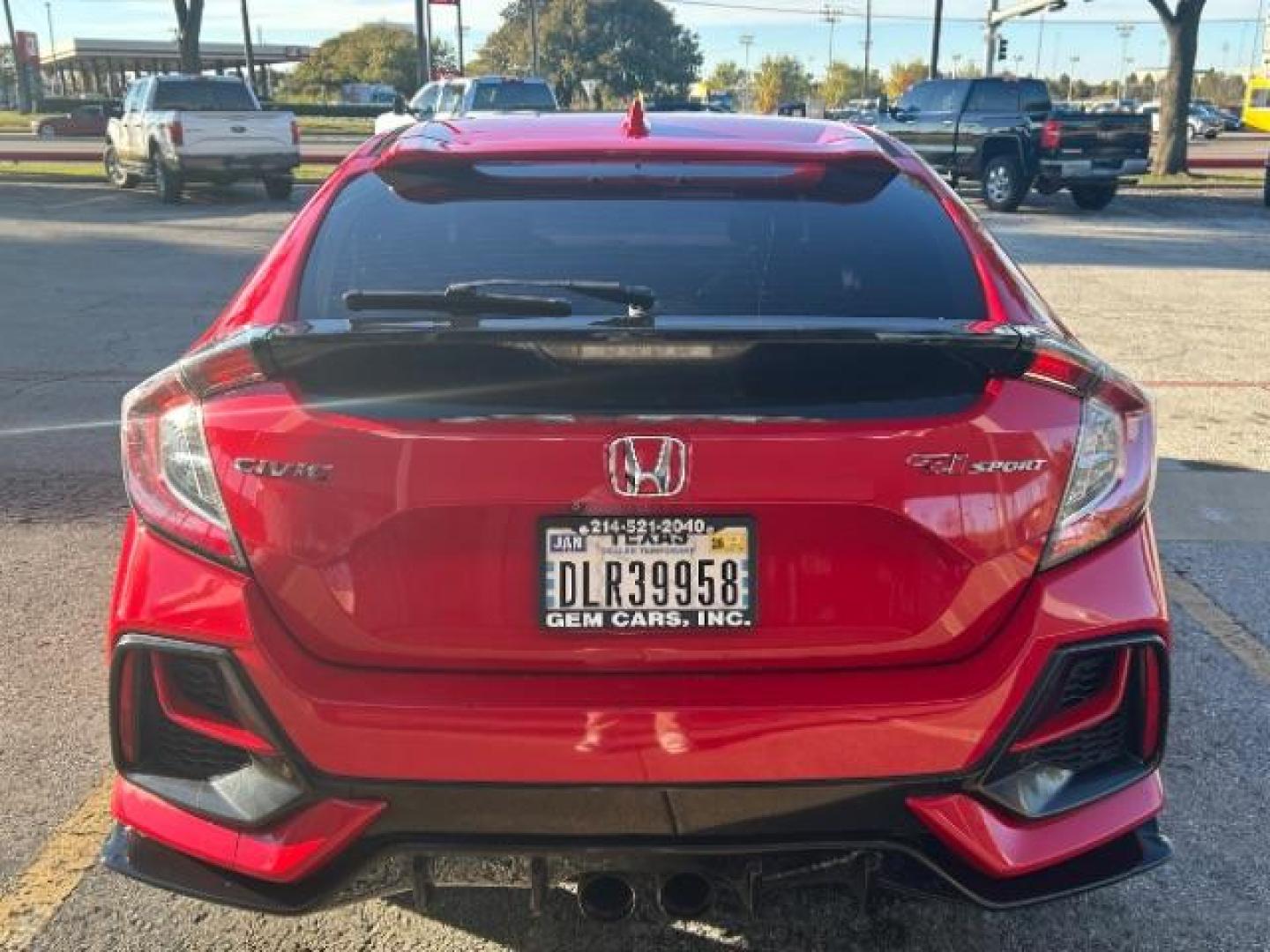 2020 Rallye Red /Black Honda Civic Hatchback Sport (SHHFK7H46LU) with an 1.5L I-4 gasoline direct injection engine, Automatic, FRONT WHEEL DRIVE transmission, located at 12182 Garland Rd, Dallas, TX, 75218, (214) 521-2040, 0.000000, 0.000000 - Photo#5