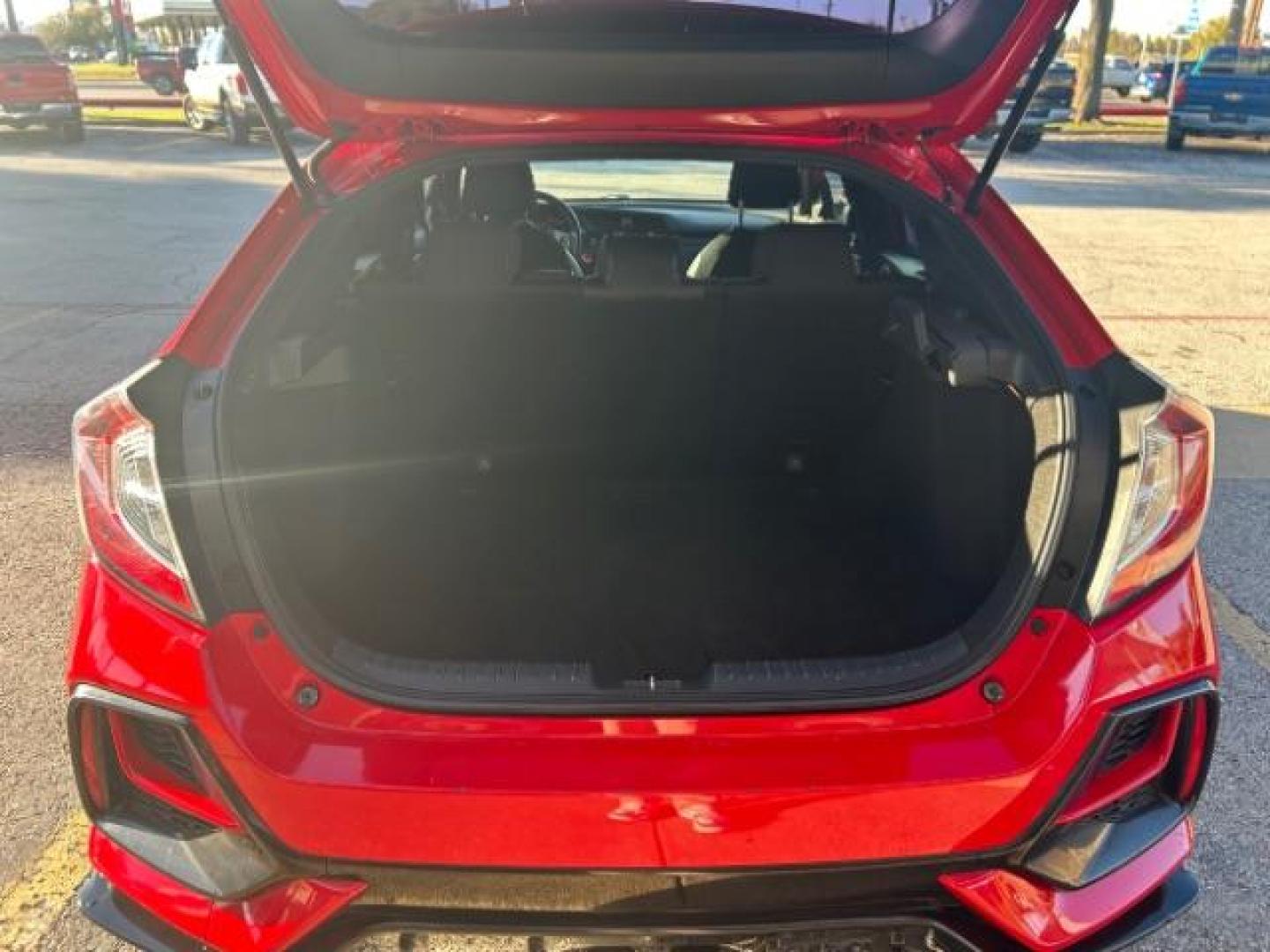 2020 Rallye Red /Black Honda Civic Hatchback Sport (SHHFK7H46LU) with an 1.5L I-4 gasoline direct injection engine, Automatic, FRONT WHEEL DRIVE transmission, located at 12182 Garland Rd, Dallas, TX, 75218, (214) 521-2040, 0.000000, 0.000000 - Photo#7