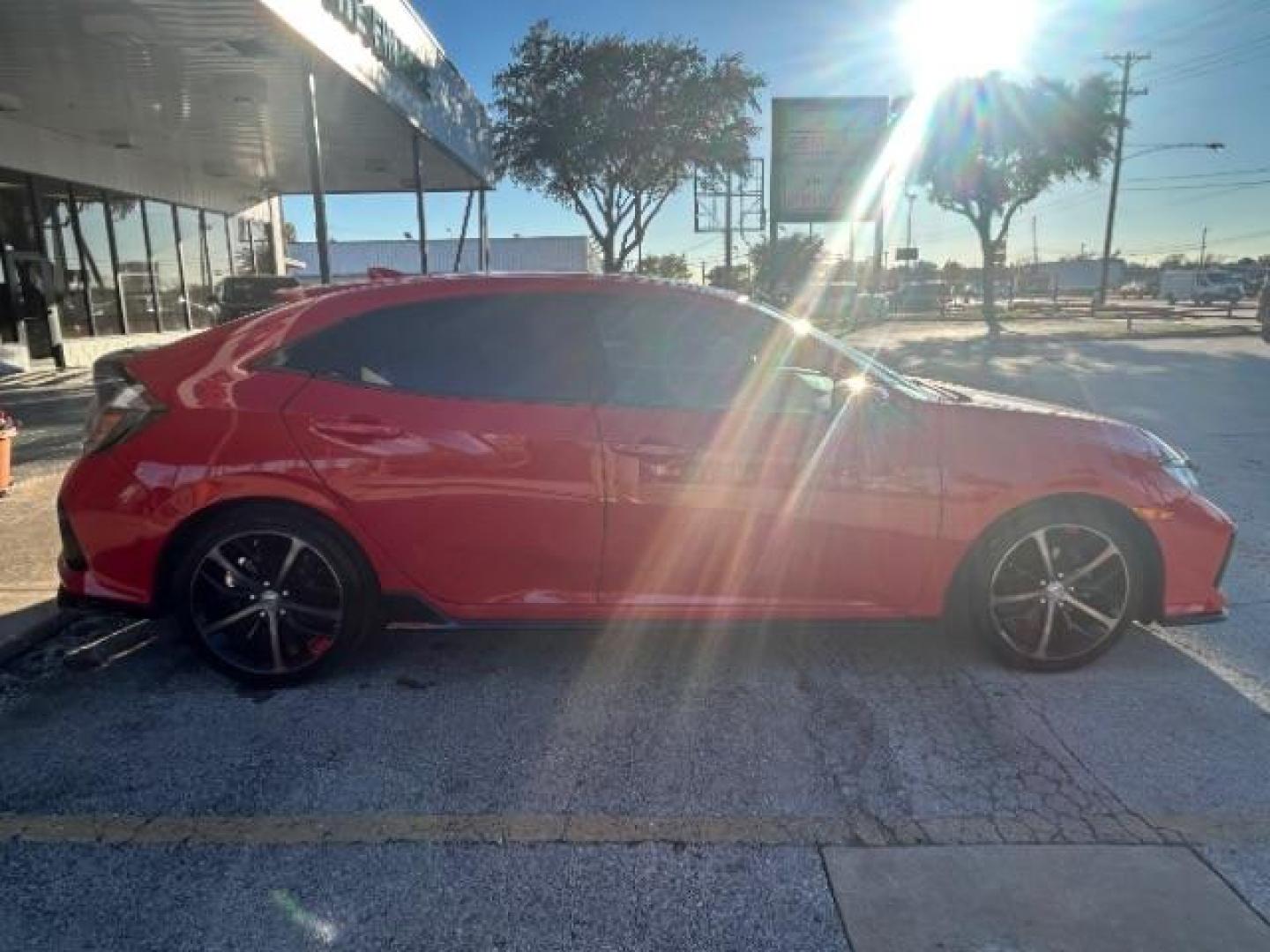 2020 Rallye Red /Black Honda Civic Hatchback Sport (SHHFK7H46LU) with an 1.5L I-4 gasoline direct injection engine, Automatic, FRONT WHEEL DRIVE transmission, located at 12182 Garland Rd, Dallas, TX, 75218, (214) 521-2040, 0.000000, 0.000000 - Photo#8
