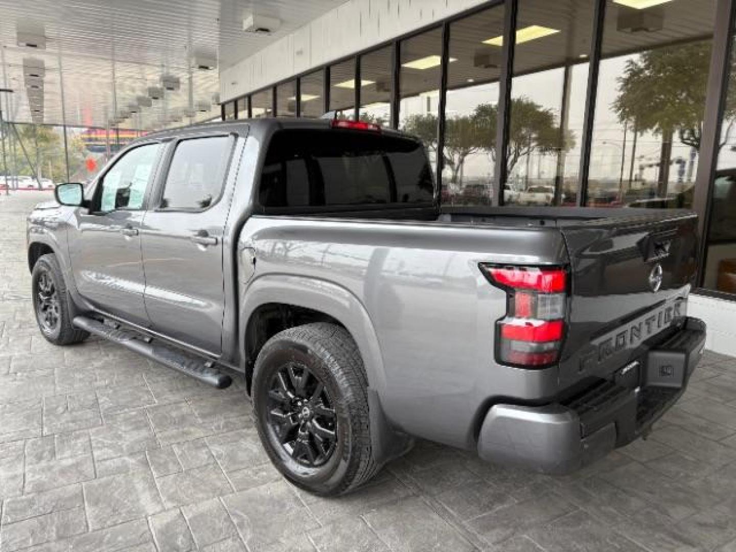 2023 Gun Metallic /Charcoal Nissan Frontier SV CREW CAB V6, MIDNIGHT EDITION PACKAGE (1N6ED1EJ3PN) with an VQ 3.8L V-6 gasoline direct injection, 310 Horsepo engine, 9-speed Automatic Transmission transmission, located at 12182 Garland Rd, Dallas, TX, 75218, (214) 521-2040, 0.000000, 0.000000 - Photo#4