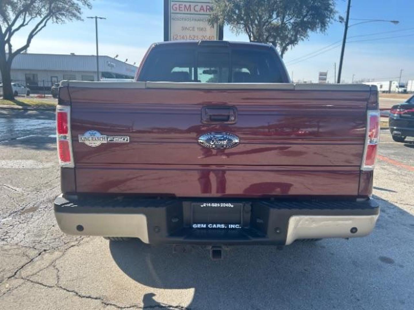 2009 Royal Red Clearcoat Ford F-150 King Ranch (1FTPW14V39K) with an Triton 4.6L V-8 regu engine, located at 12182 Garland Rd, Dallas, TX, 75218, (214) 521-2040, 0.000000, 0.000000 - Photo#5