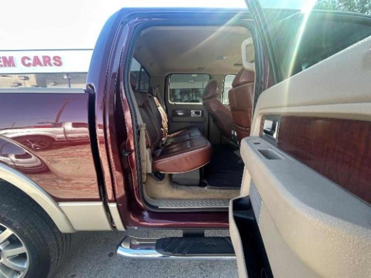2009 Royal Red Clearcoat Ford F-150 King Ranch (1FTPW14V39K) with an Triton 4.6L V-8 regu engine, located at 12182 Garland Rd, Dallas, TX, 75218, (214) 521-2040, 0.000000, 0.000000 - Photo#9