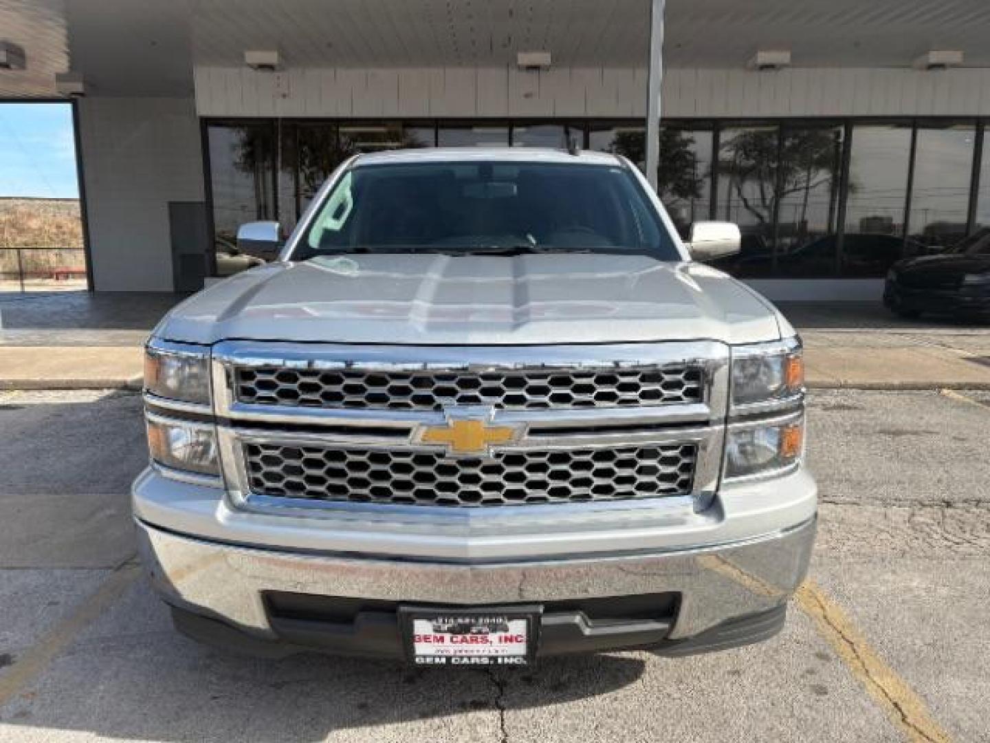 2015 Silver Ice Metallic Chevrolet Silverado 1500 1LT (3GCPCREC0FG) with an EcoTec3 4.3L V-6 gasoline direct injection engine, located at 12182 Garland Rd, Dallas, TX, 75218, (214) 521-2040, 0.000000, 0.000000 - Photo#1