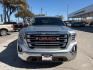 2019 Satin Steel Metallic /Black Leather Interior GMC Sierra 1500 SLT Texas Edition (3GTP8DED9KG) with an EcoTec3 5.3L V-8 gasoline direct injection engine, 6-Speed Automatic transmission, located at 12182 Garland Rd, Dallas, TX, 75218, (214) 521-2040, 0.000000, 0.000000 - Photo#1