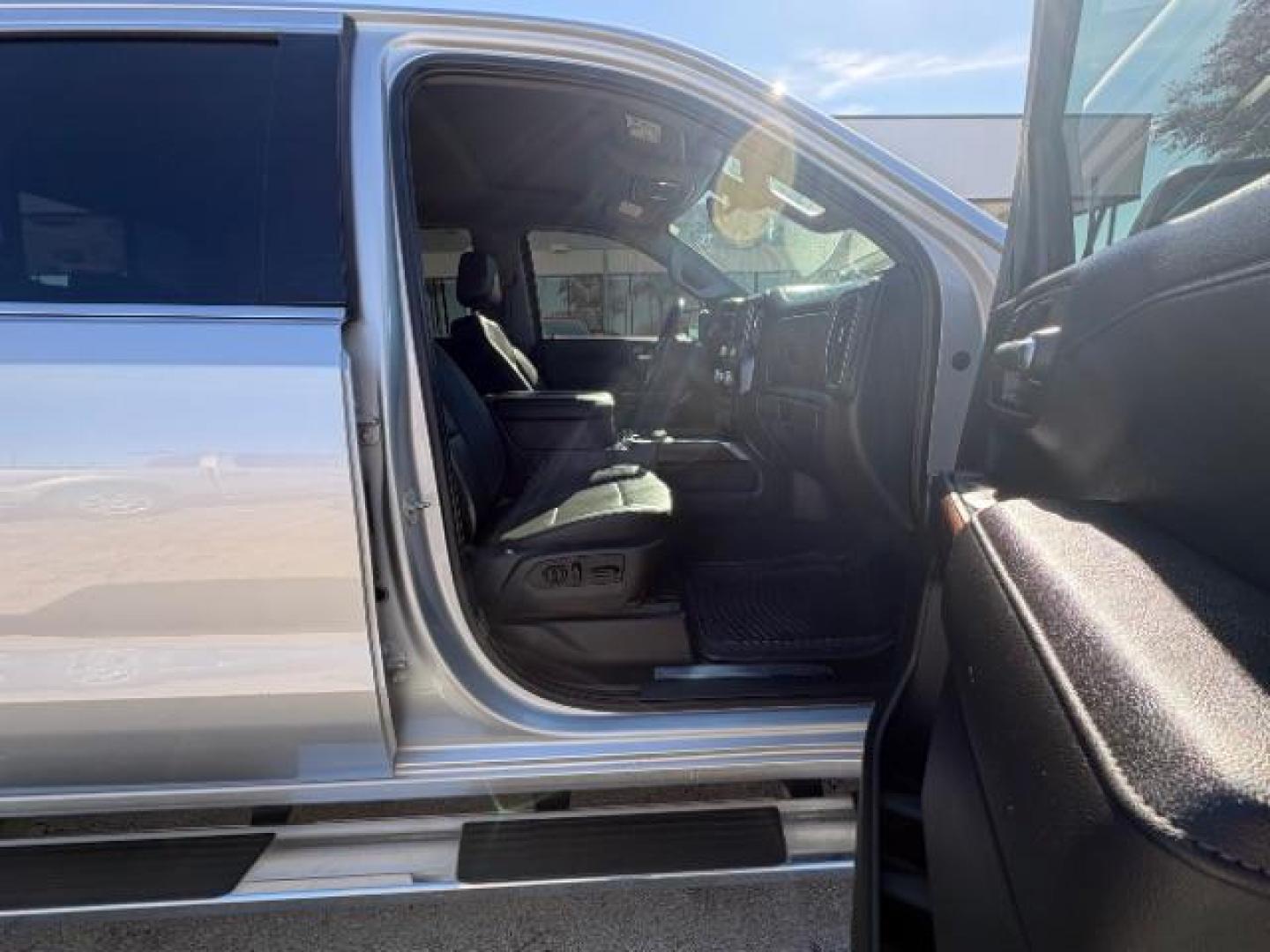 2019 Satin Steel Metallic /Black Leather Interior GMC Sierra 1500 SLT Texas Edition (3GTP8DED9KG) with an EcoTec3 5.3L V-8 gasoline direct injection engine, 6-Speed Automatic transmission, located at 12182 Garland Rd, Dallas, TX, 75218, (214) 521-2040, 0.000000, 0.000000 - Photo#8